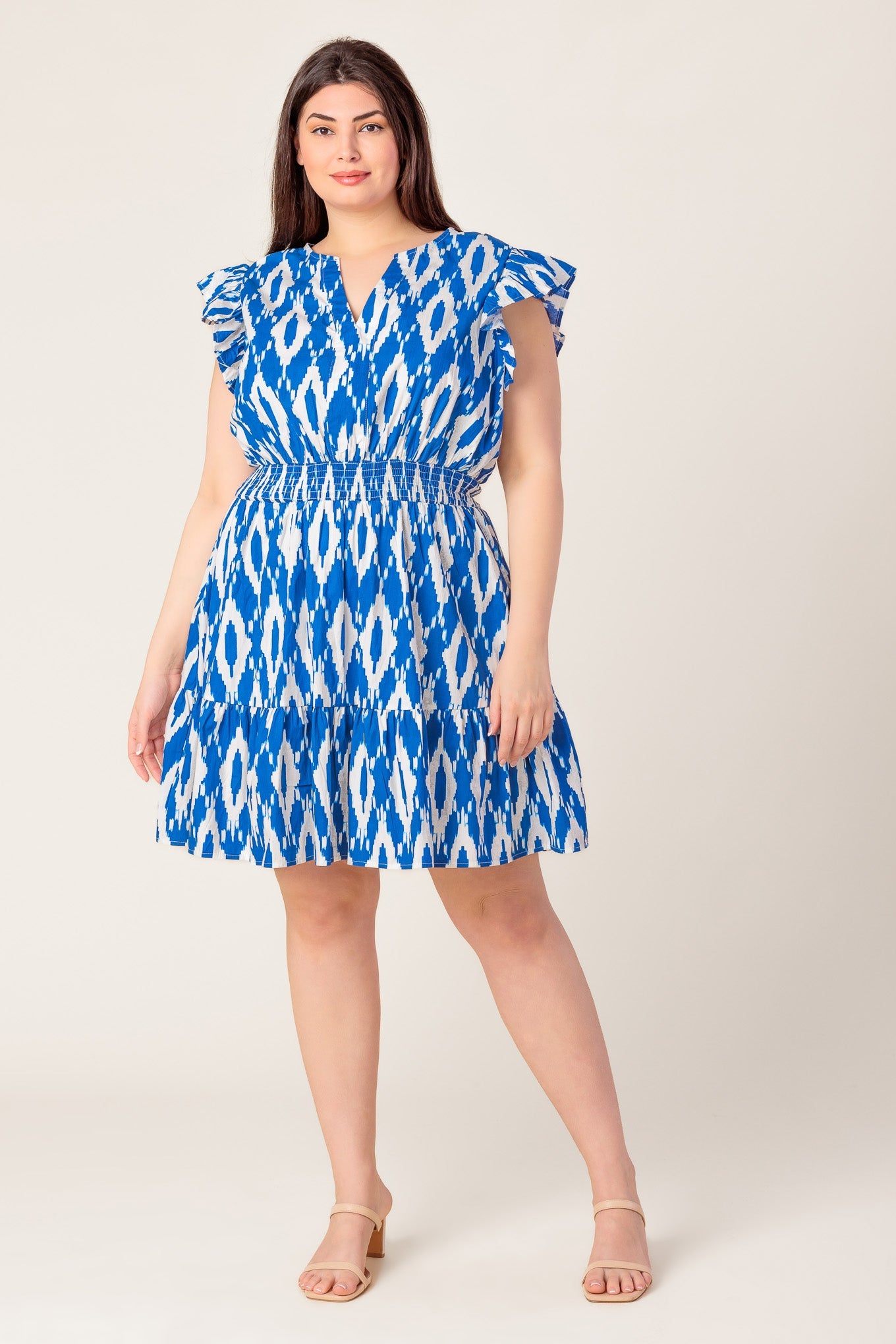 A PERFECT MATCH WOVEN MINI DRESS - MaraFormigone