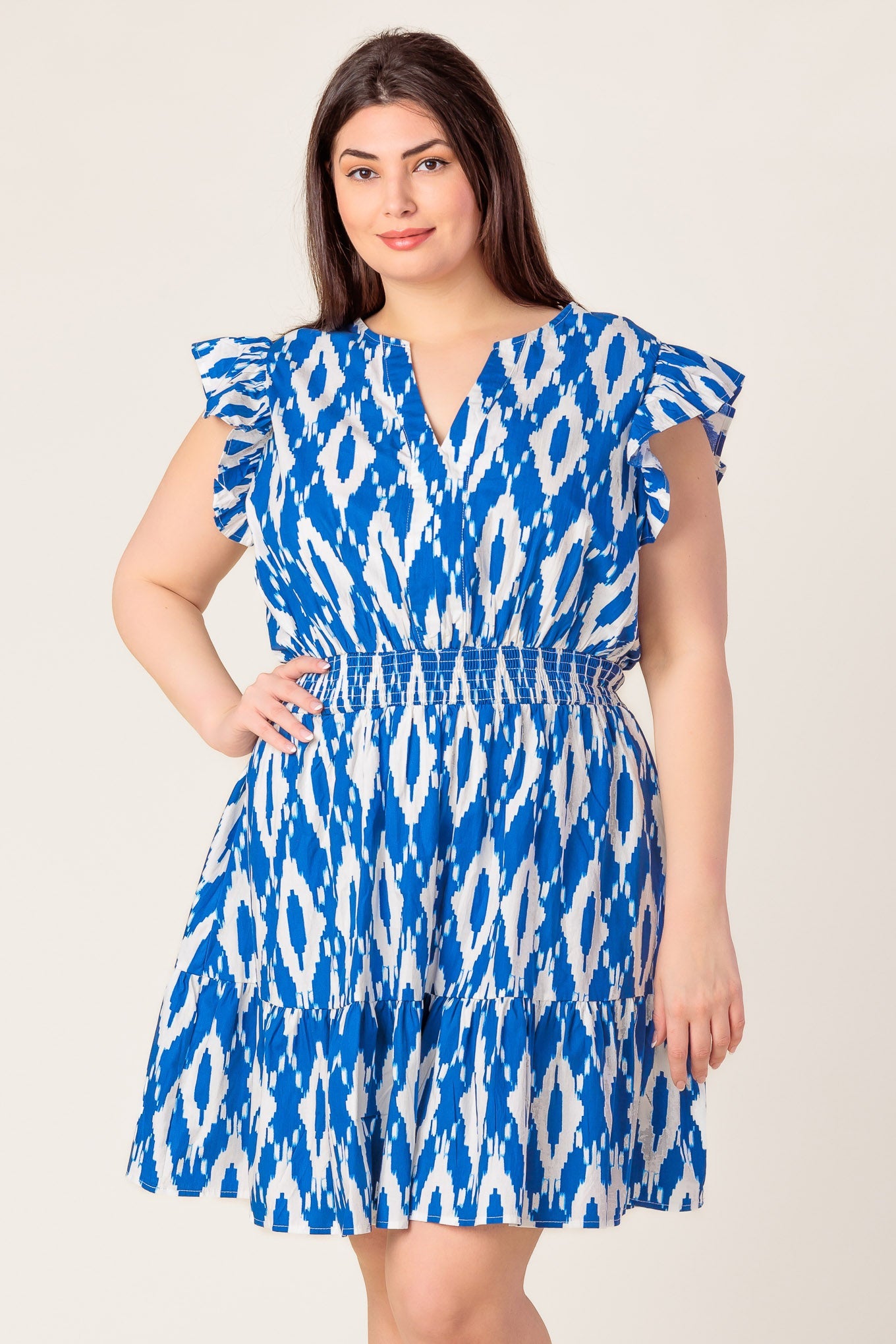 A PERFECT MATCH WOVEN MINI DRESS - MaraFormigone