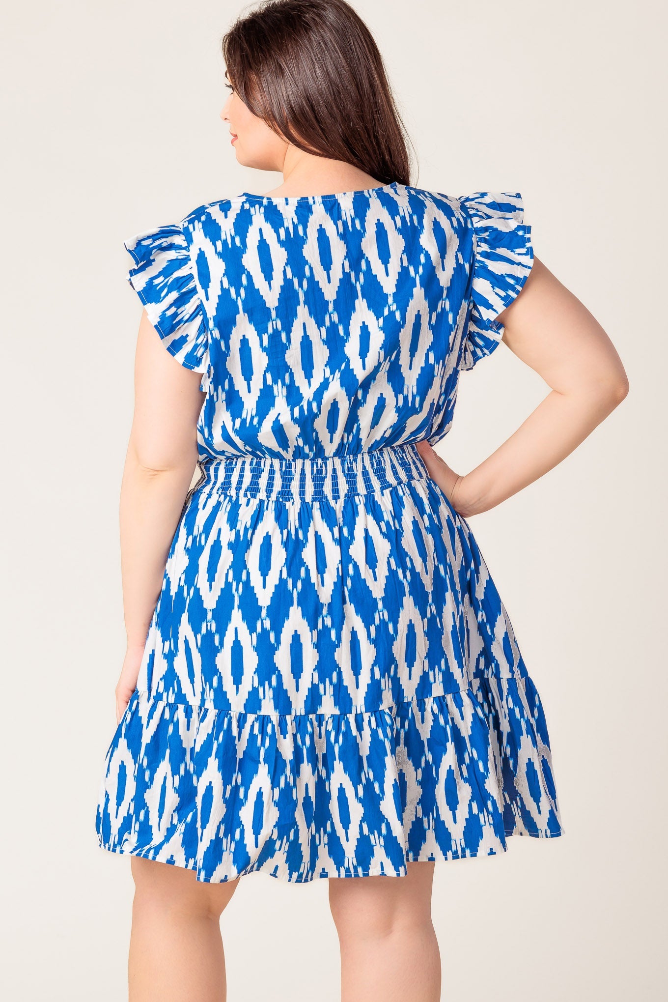 A PERFECT MATCH WOVEN MINI DRESS - MaraFormigone