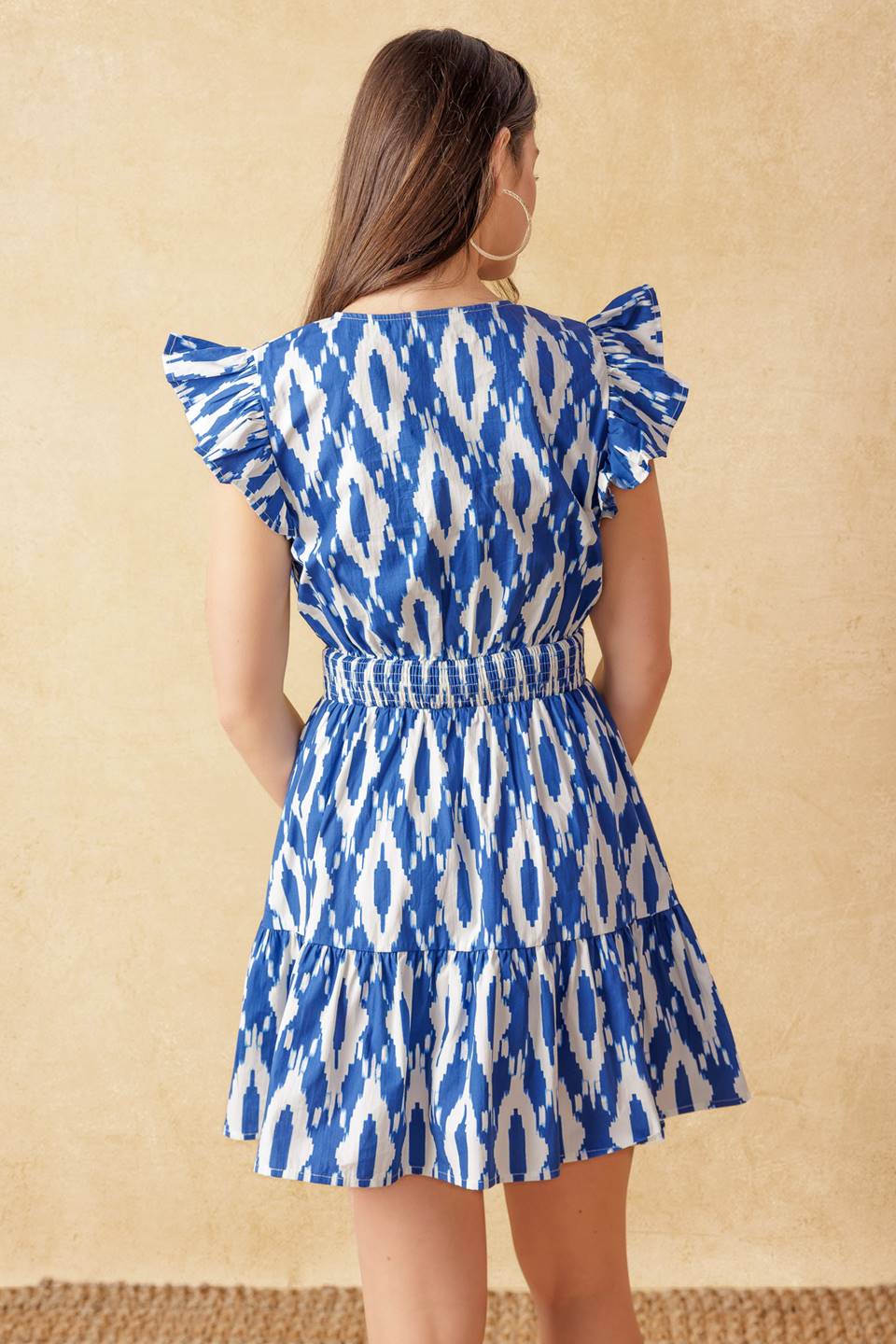 A PERFECT MATCH WOVEN MINI DRESS - MaraFormigone