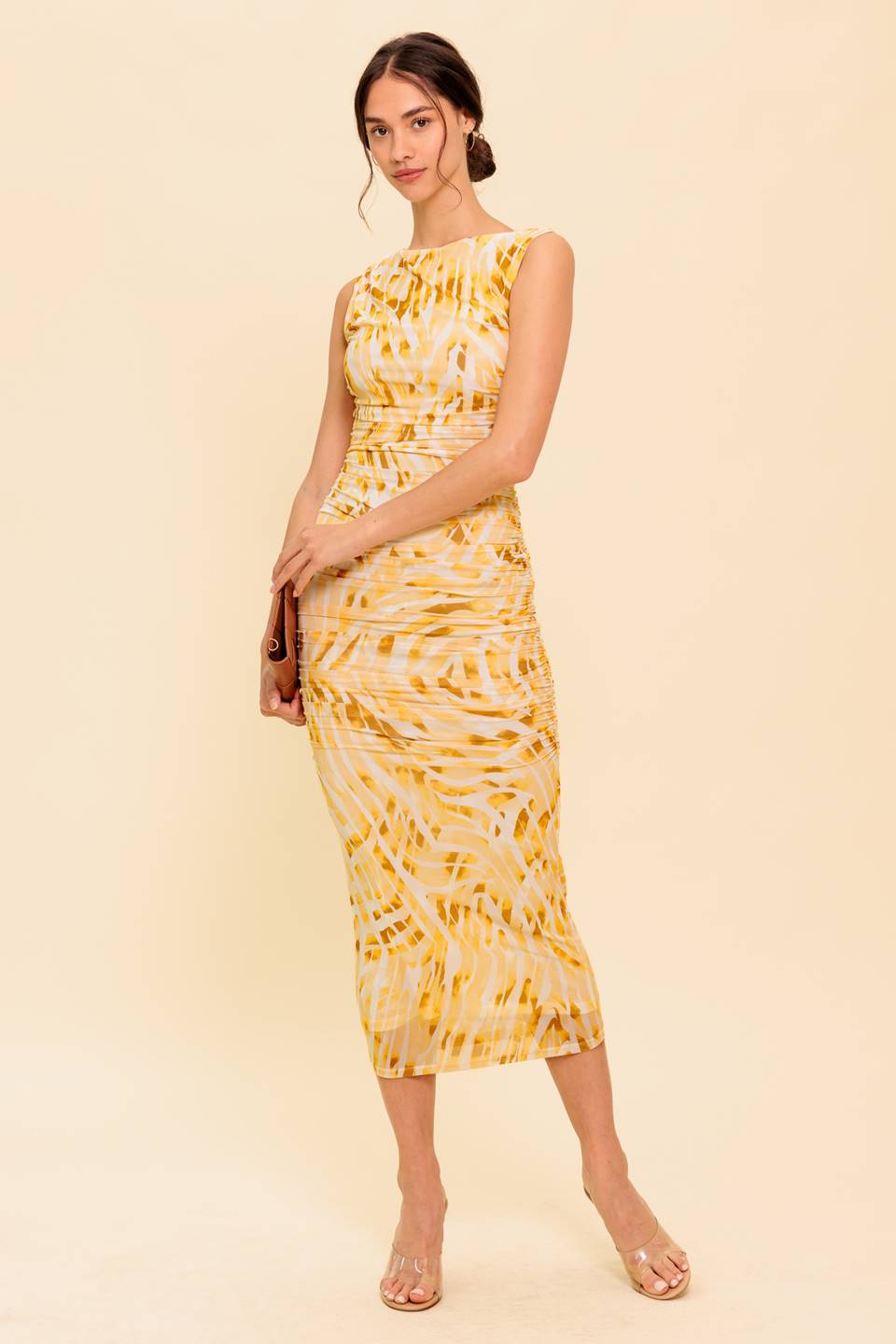 LIVING IN WONDERLAND WOVEN MAXI DRESS - MaraFormigone