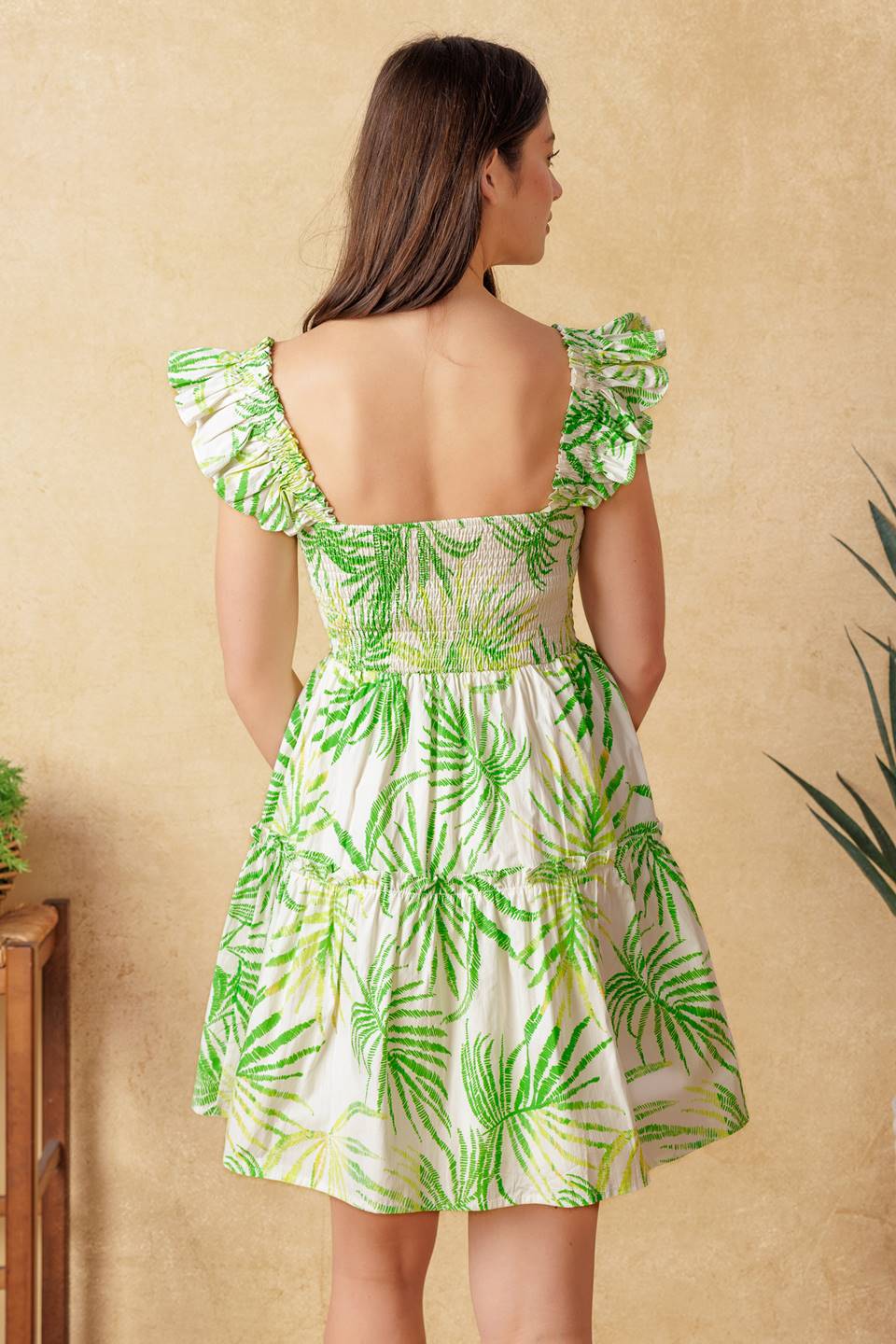 VESTIDO MINI DE TECIDO ADORÁVEL COM INTENÇÕES