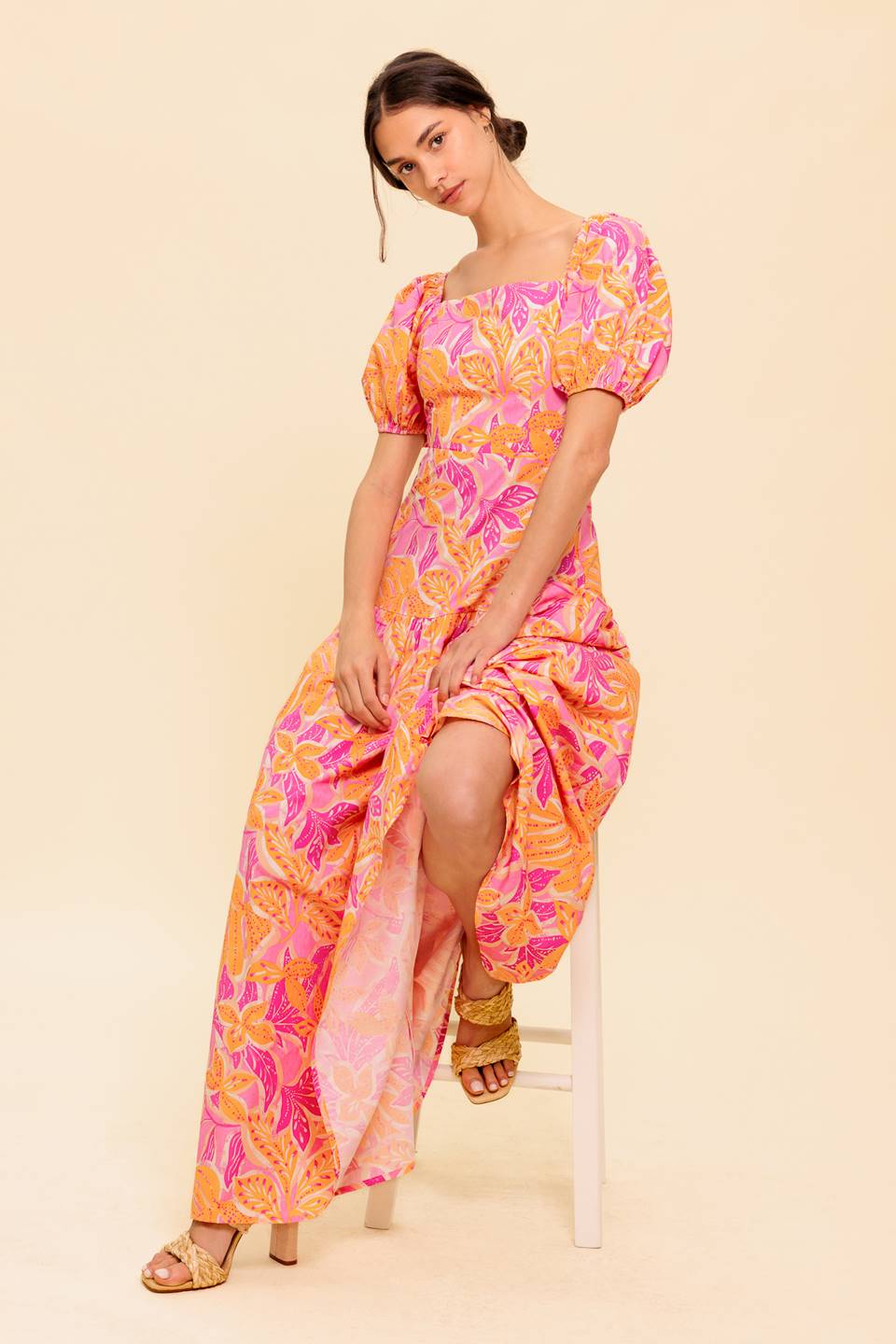 LITTLE LUXURIES WOVEN MAXI DRESS - MaraFormigone