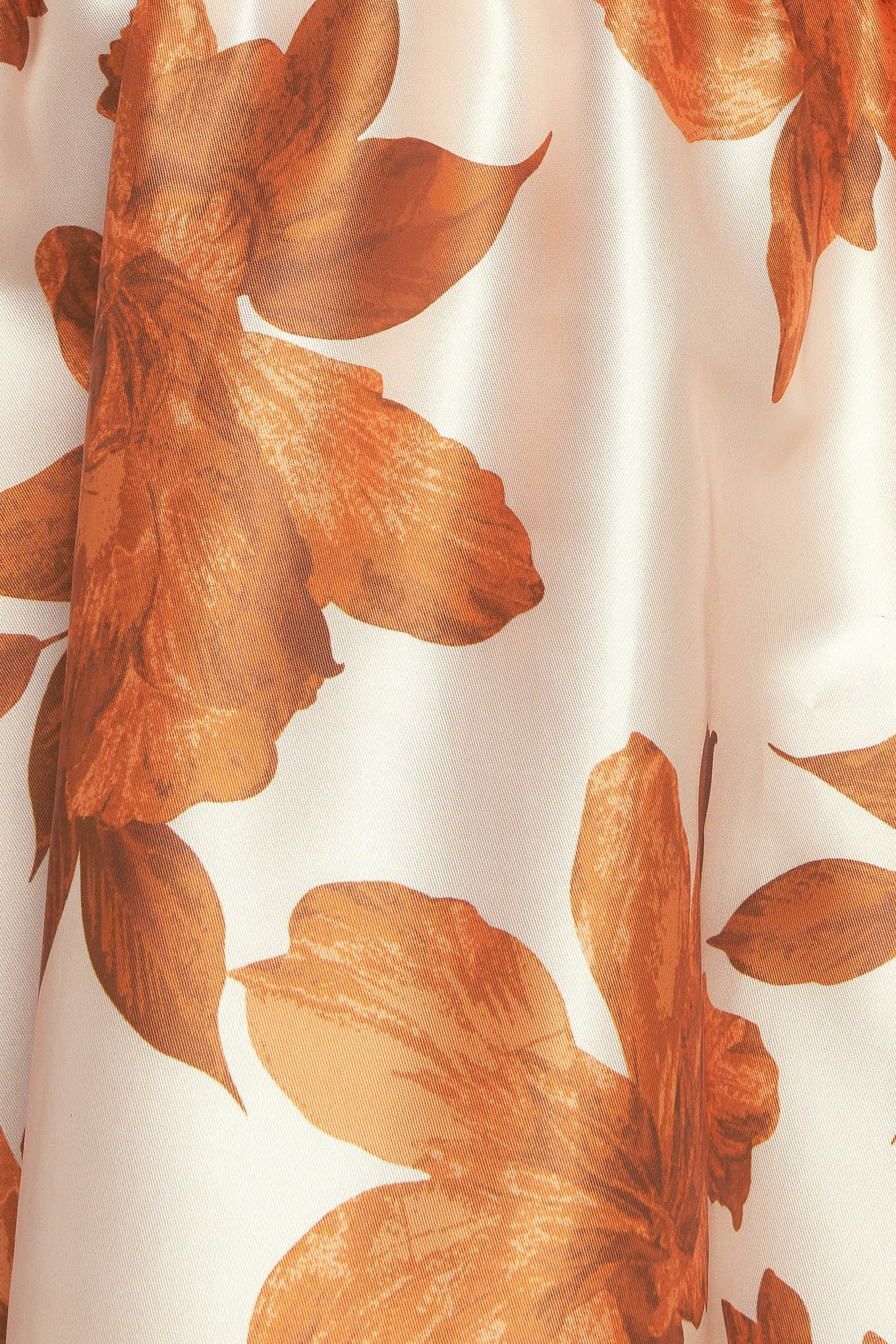 AUTUMNAL FLORAL WOVEN MIDI DRESS - MaraFormigone