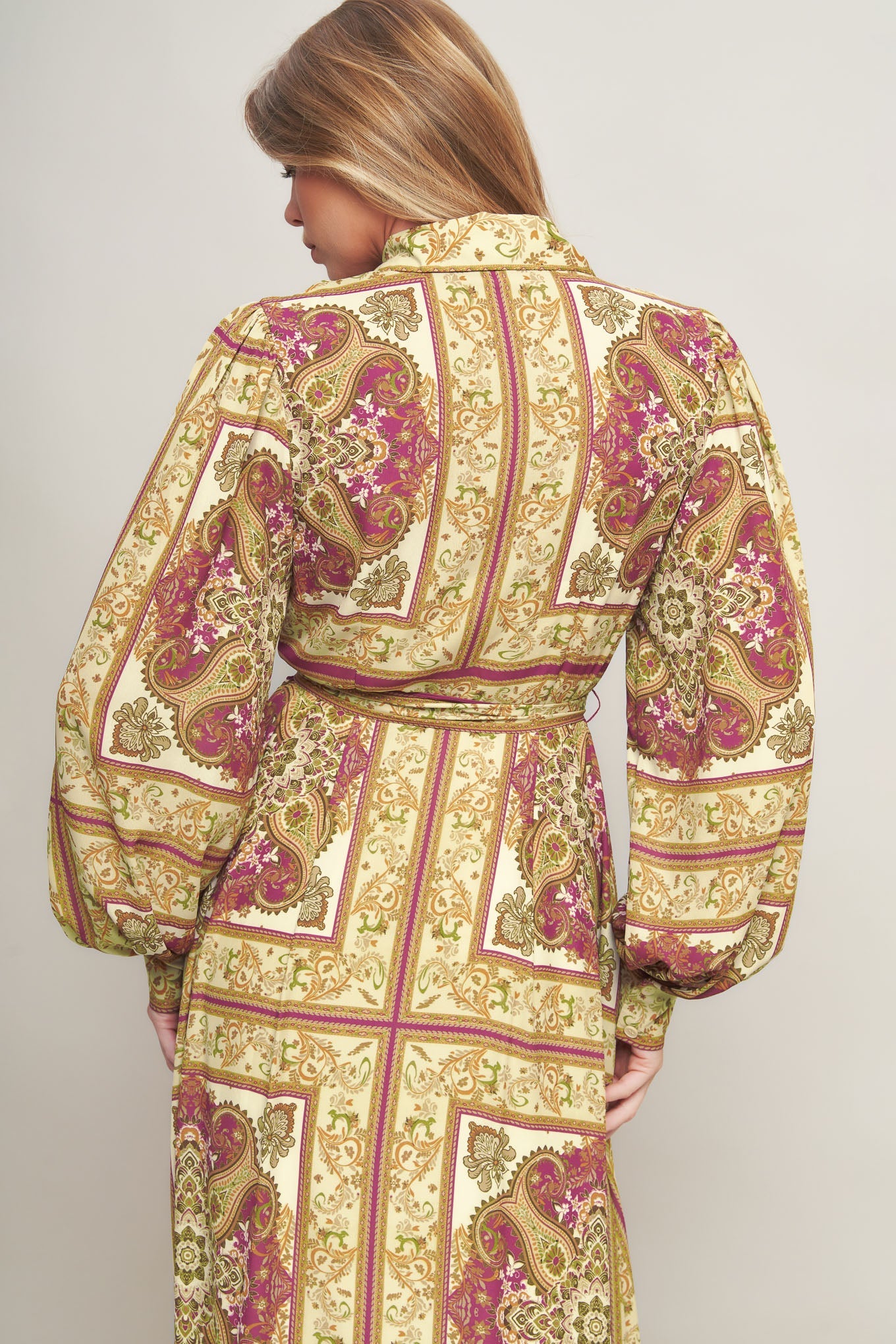 ROYAL BOHO ENERGY WOVEN MAXI DRESS - MaraFormigone