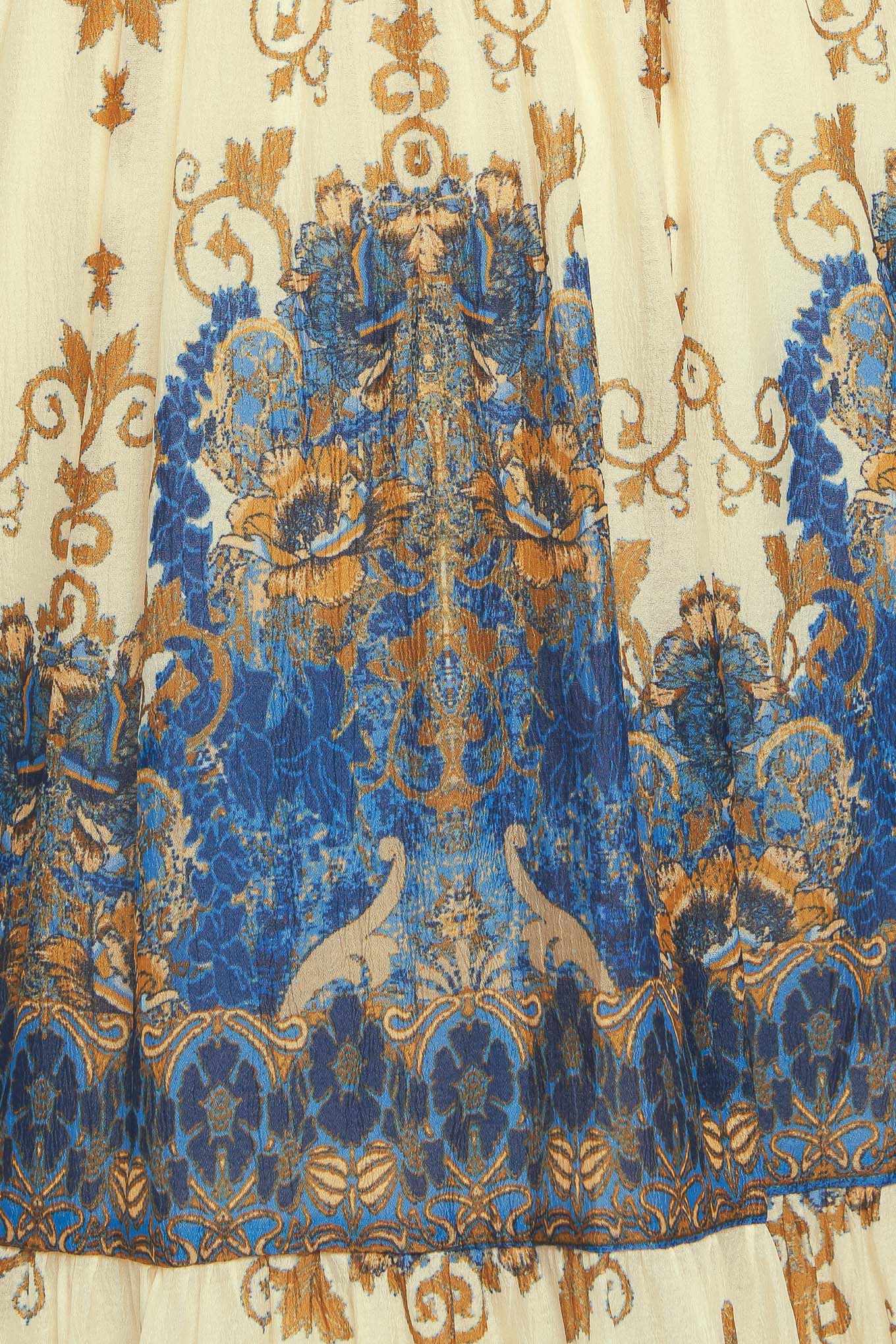 MIDNIGHT SERENADE EMPIRE WOVEN MAXI DRESS - MaraFormigone