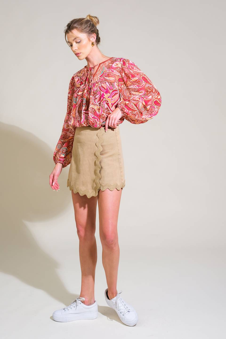 SAIA-CALÇA TECIDA IGUALZINHA