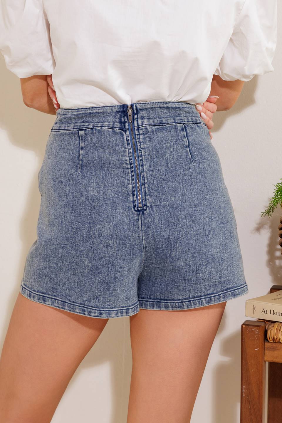 DISTANT SUN DENIM SKORT - MaraFormigone