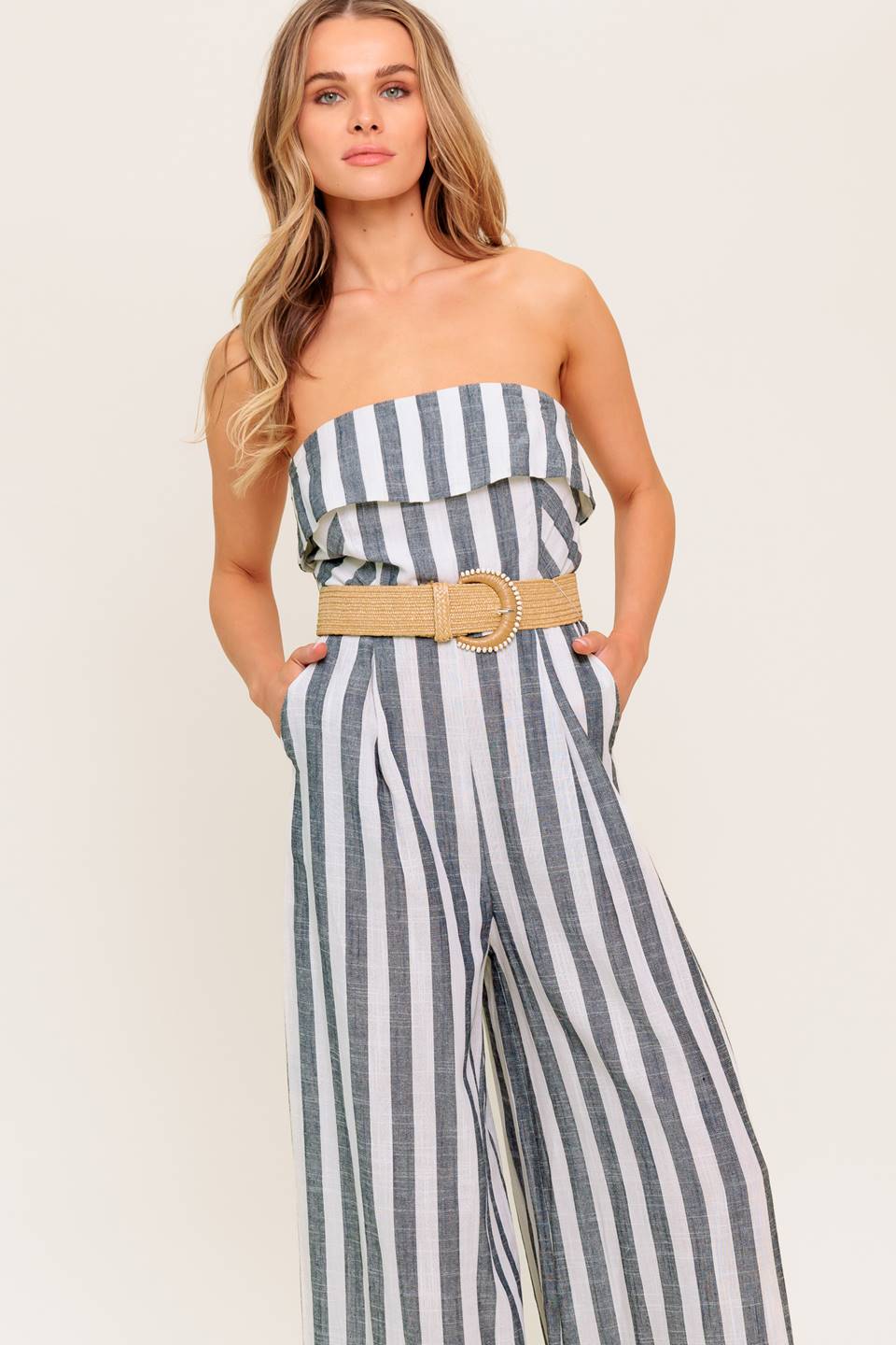 URBAN SOUL WOVEN JUMPSUIT - MaraFormigone