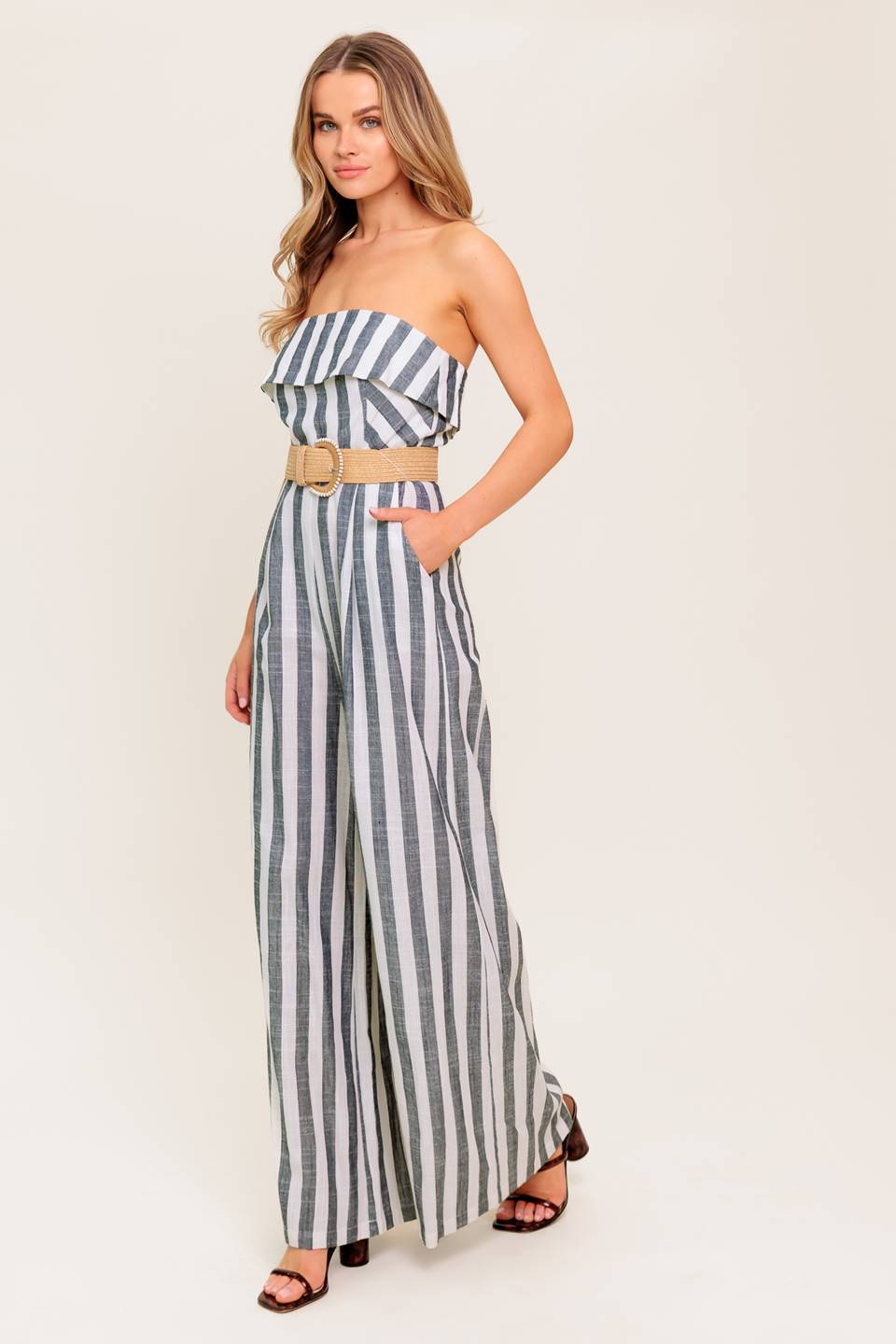 URBAN SOUL WOVEN JUMPSUIT - MaraFormigone