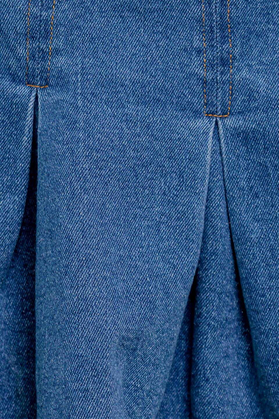 FALDA DREAMMIST MEDIANA DE DENIM ÍNDIGO