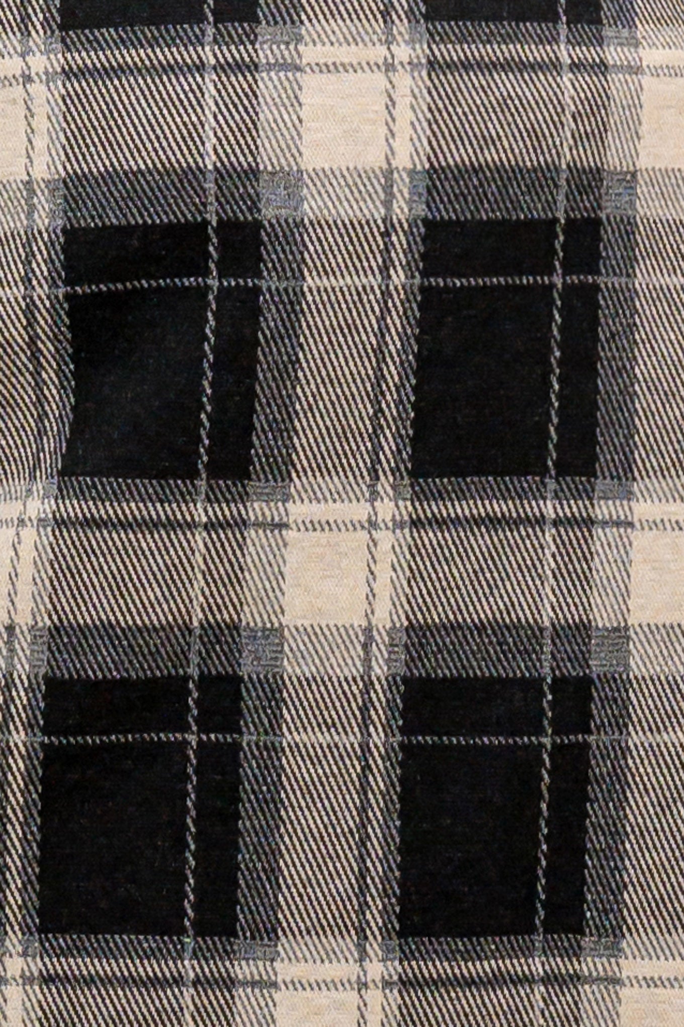 Saia-calça xadrez francesa em tecido sino