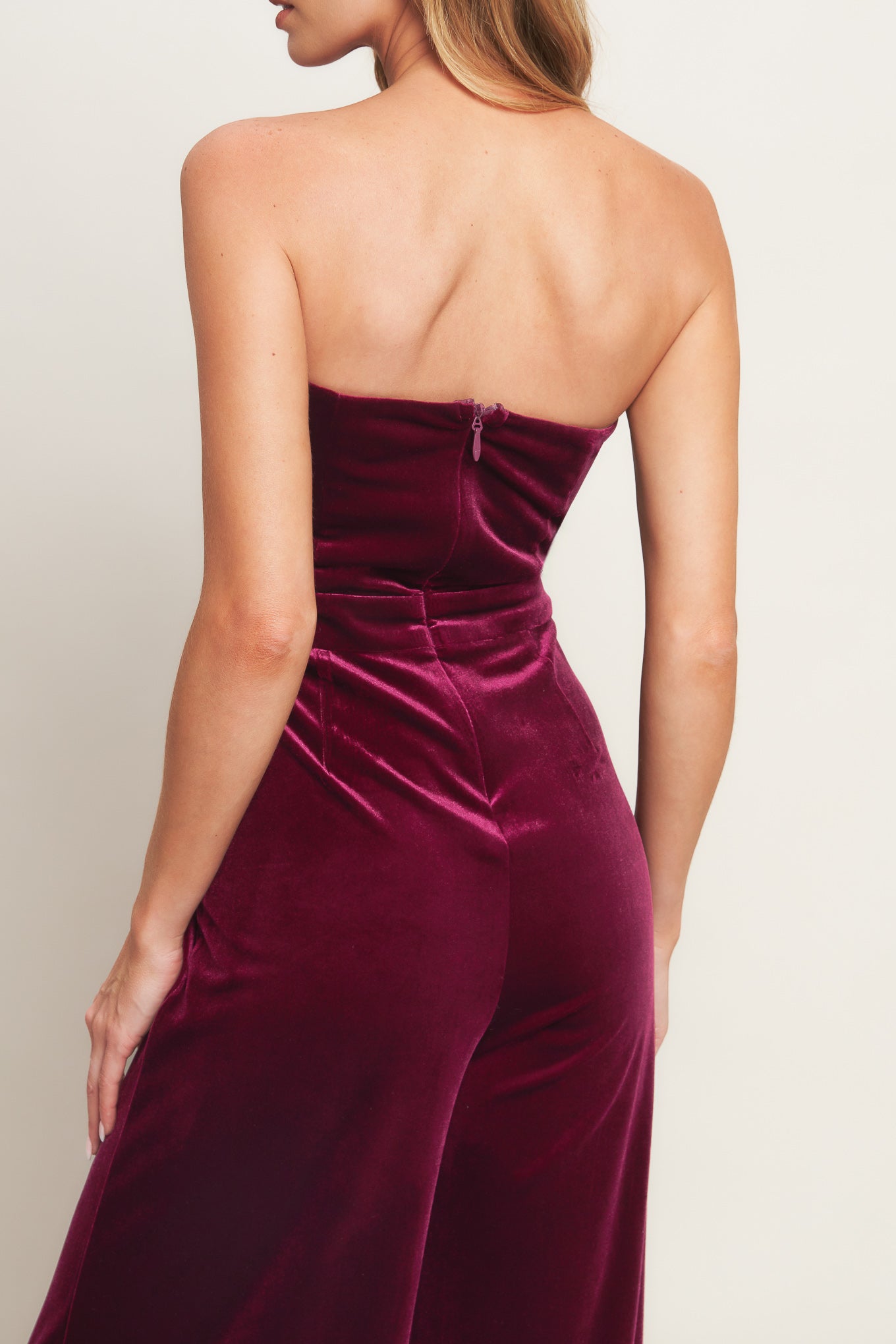 NIGHT QUEEN VELVET JUMPSUIT - MaraFormigone