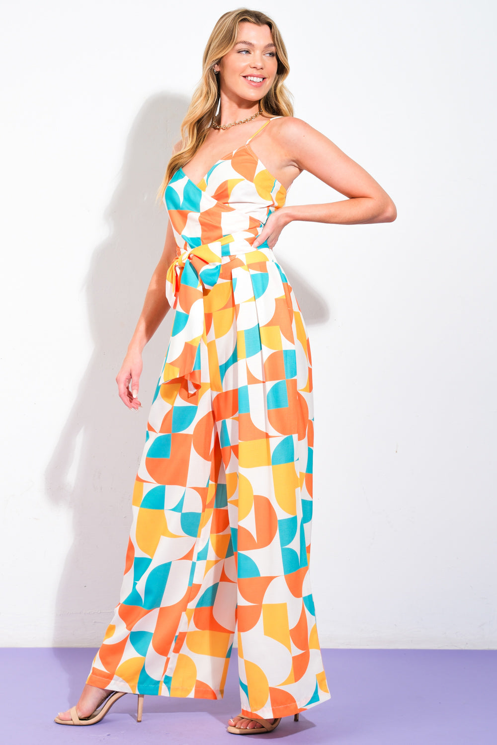 LUSH EASY ON THE EYES WOVEN TOP AND PANTS - MaraFormigone