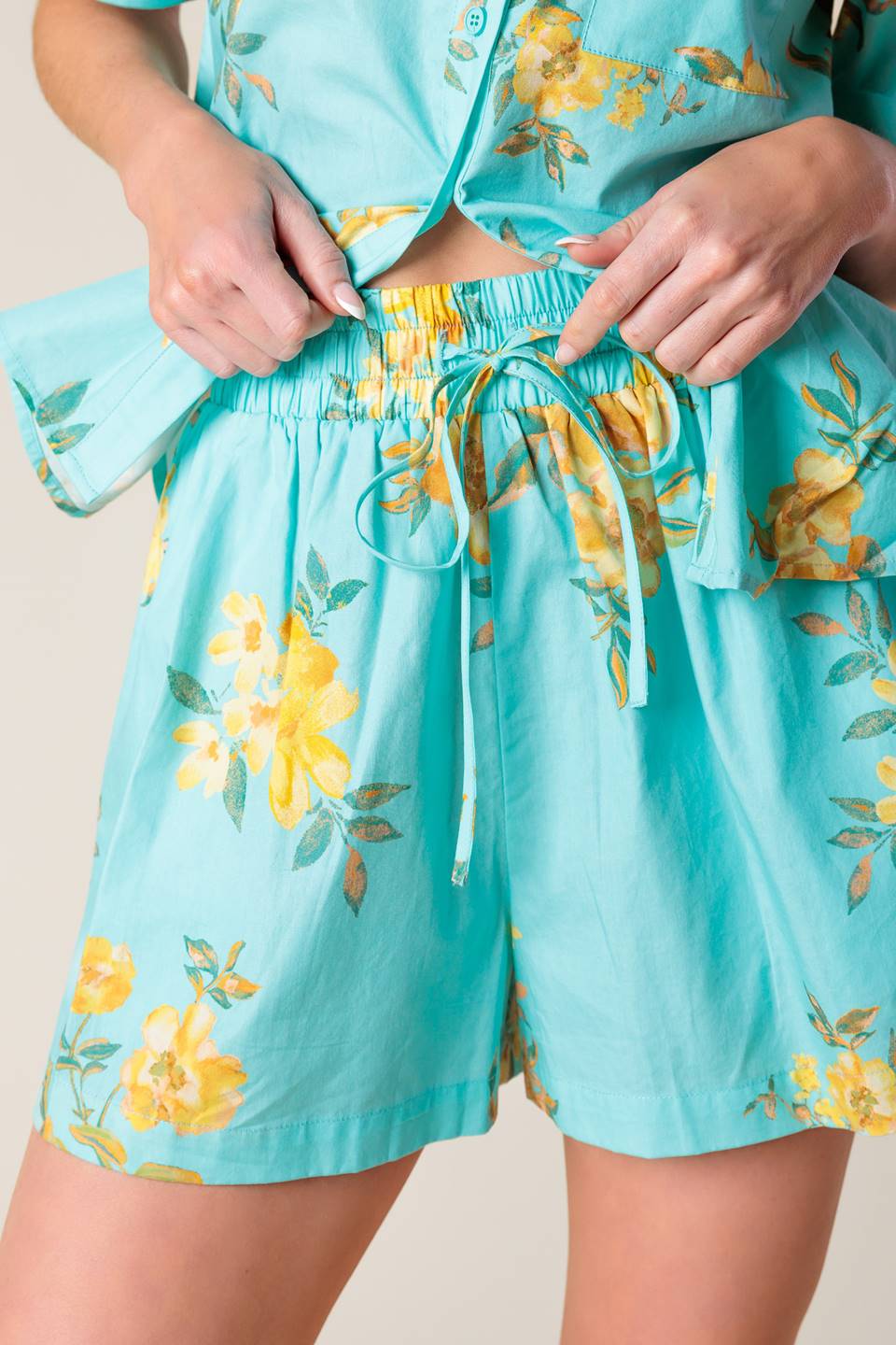 Conjunto de blusa e shorts Treasured Times