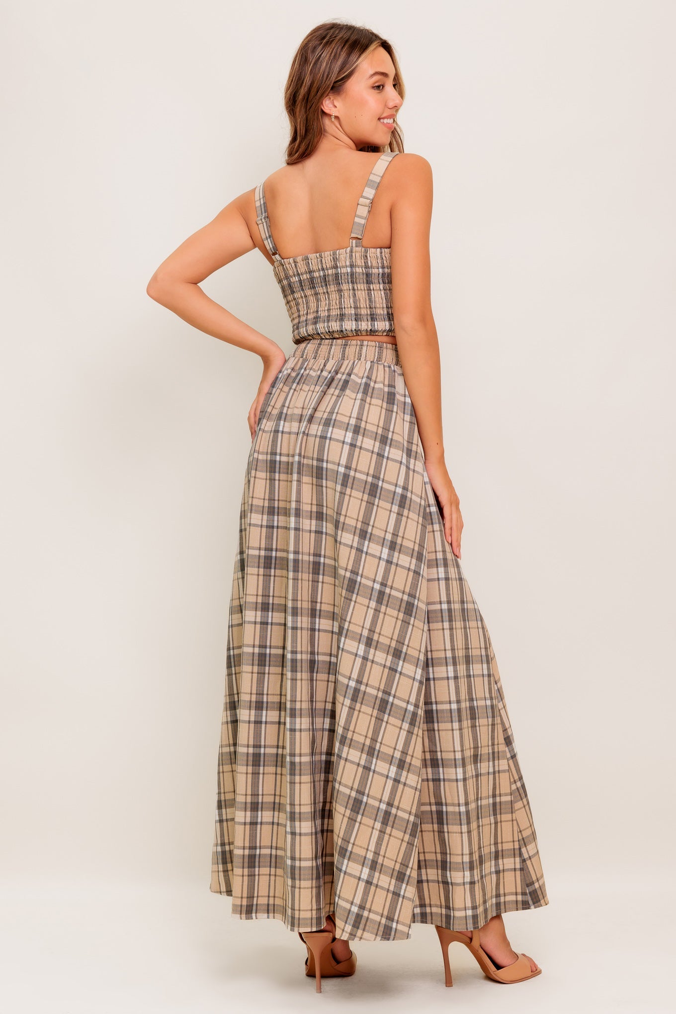 Conjunto de blusa y falda tejidas Heritage Charm