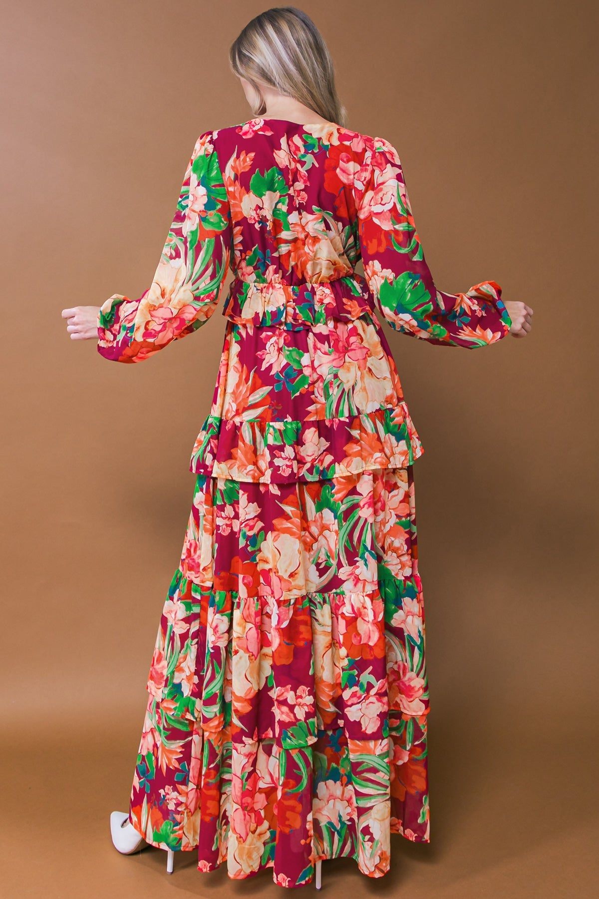 LEAVE YOU SPEECHLESS WOVEN MAXI DRESS - MaraFormigone