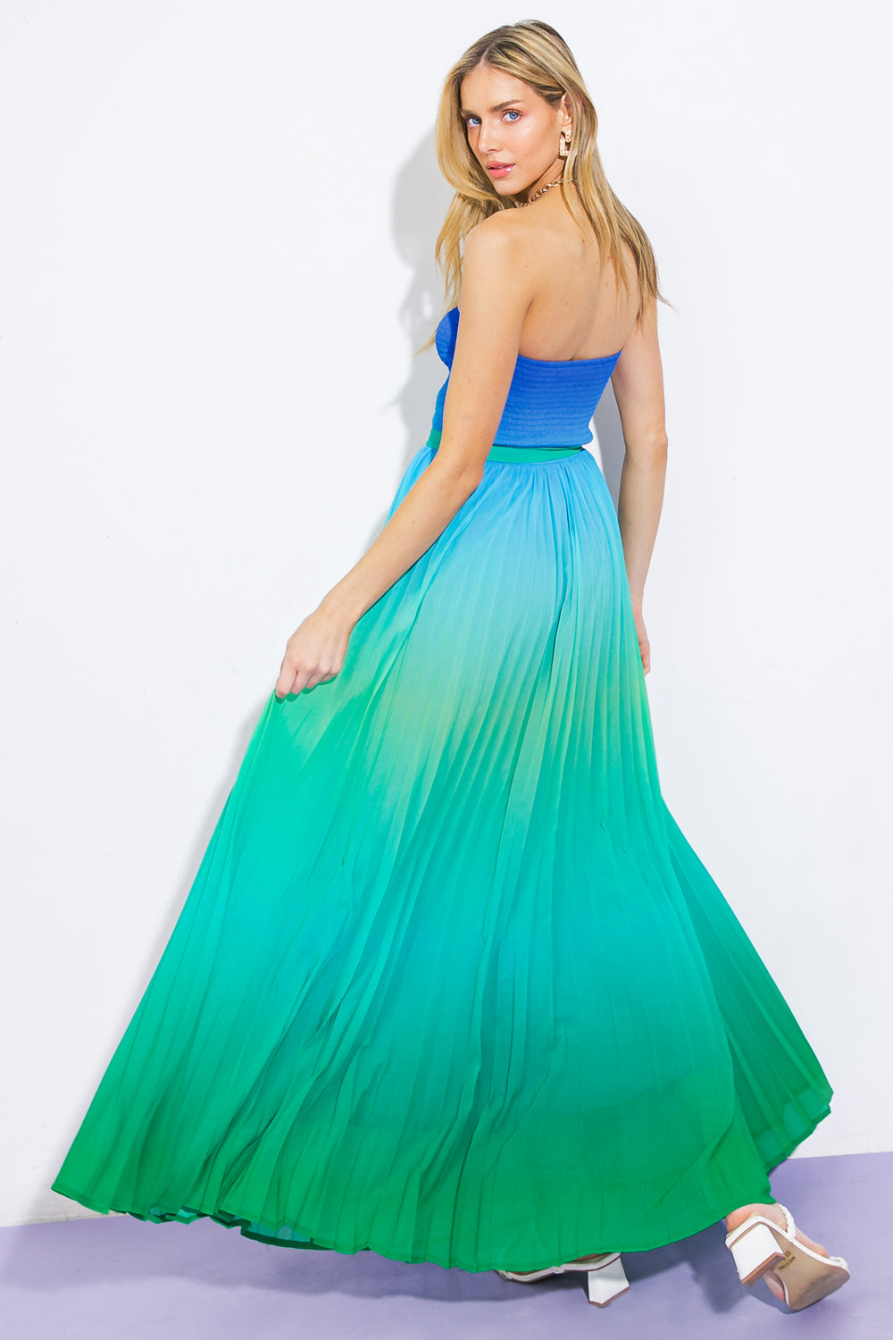 GIVE IT A GO IN GARDEN WOVEN MAXI DRESS - MaraFormigone