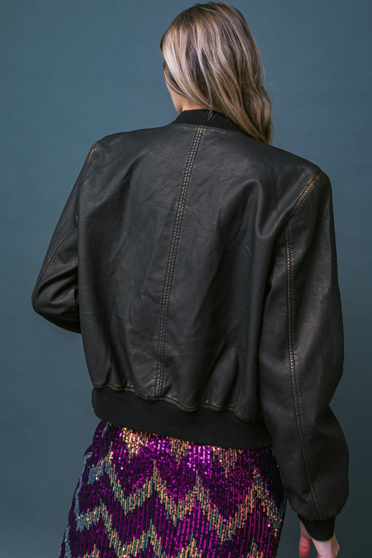 MY GREATEST JOY LEATHER JACKET - MaraFormigone