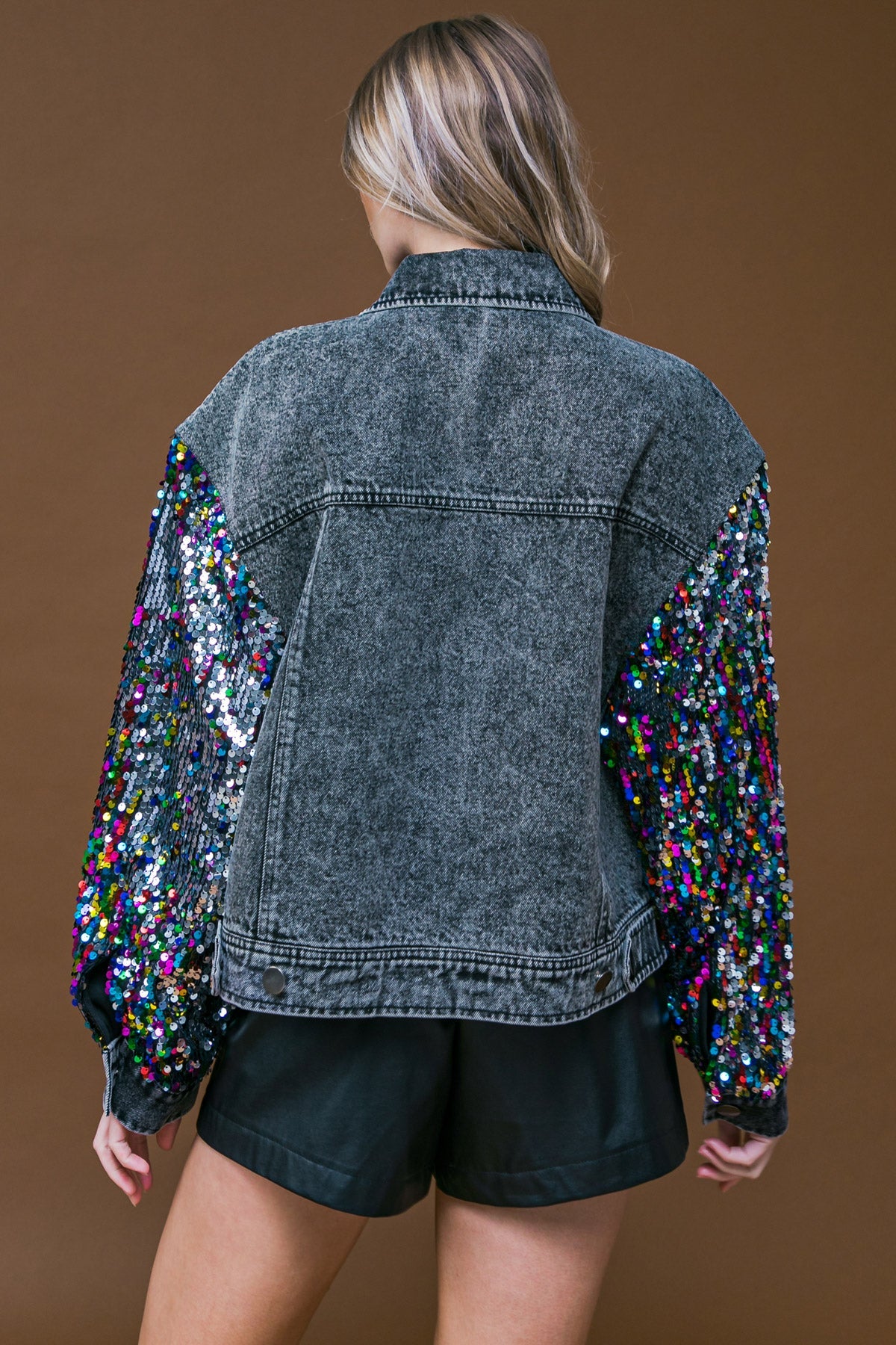GOING THERE WASHED DENIM JACKET - MaraFormigone