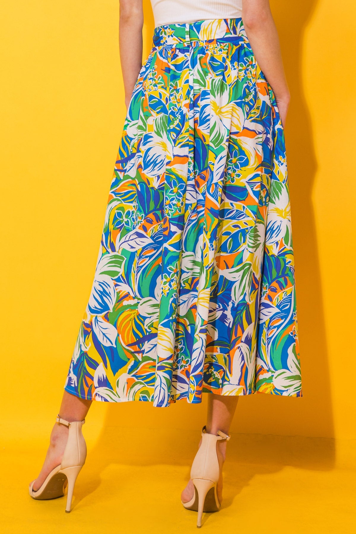 SAIA DE POPELINE ÚNICA E EXCLUSIVA