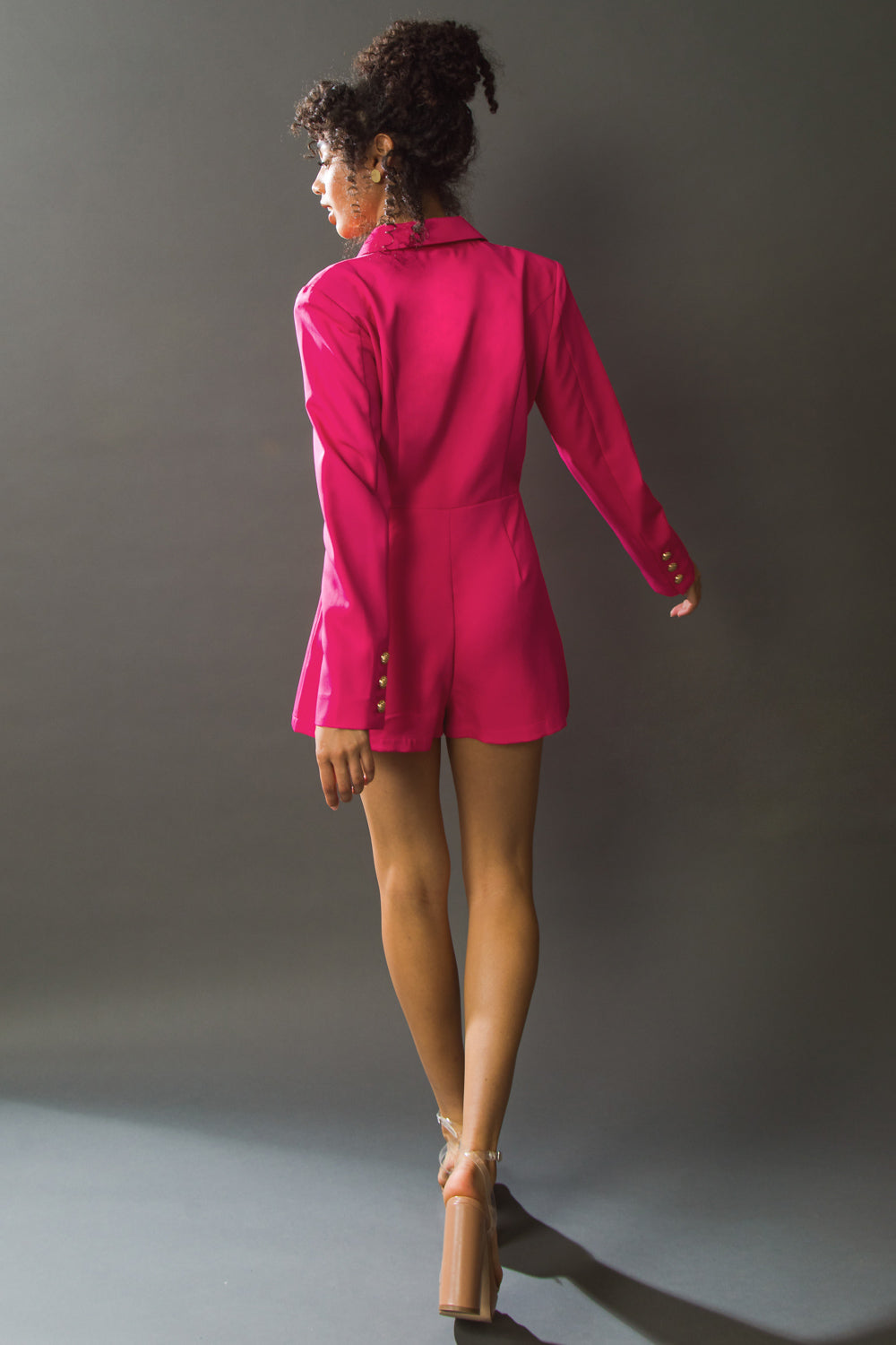 HARD TO CATCH WOVEN ROMPER - MaraFormigone