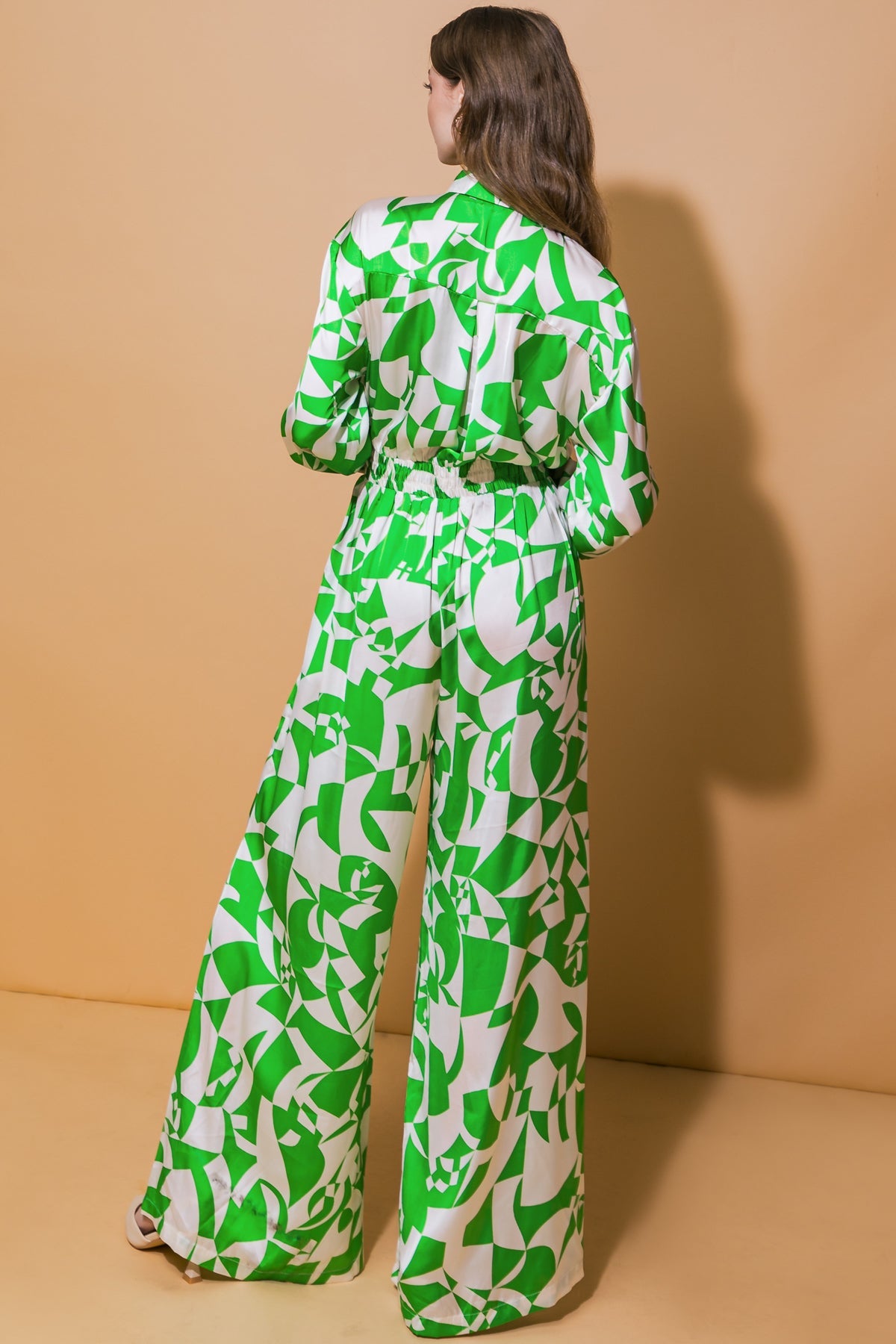 STYLISH IMPRESSION WOVEN JUMPSUIT - MaraFormigone