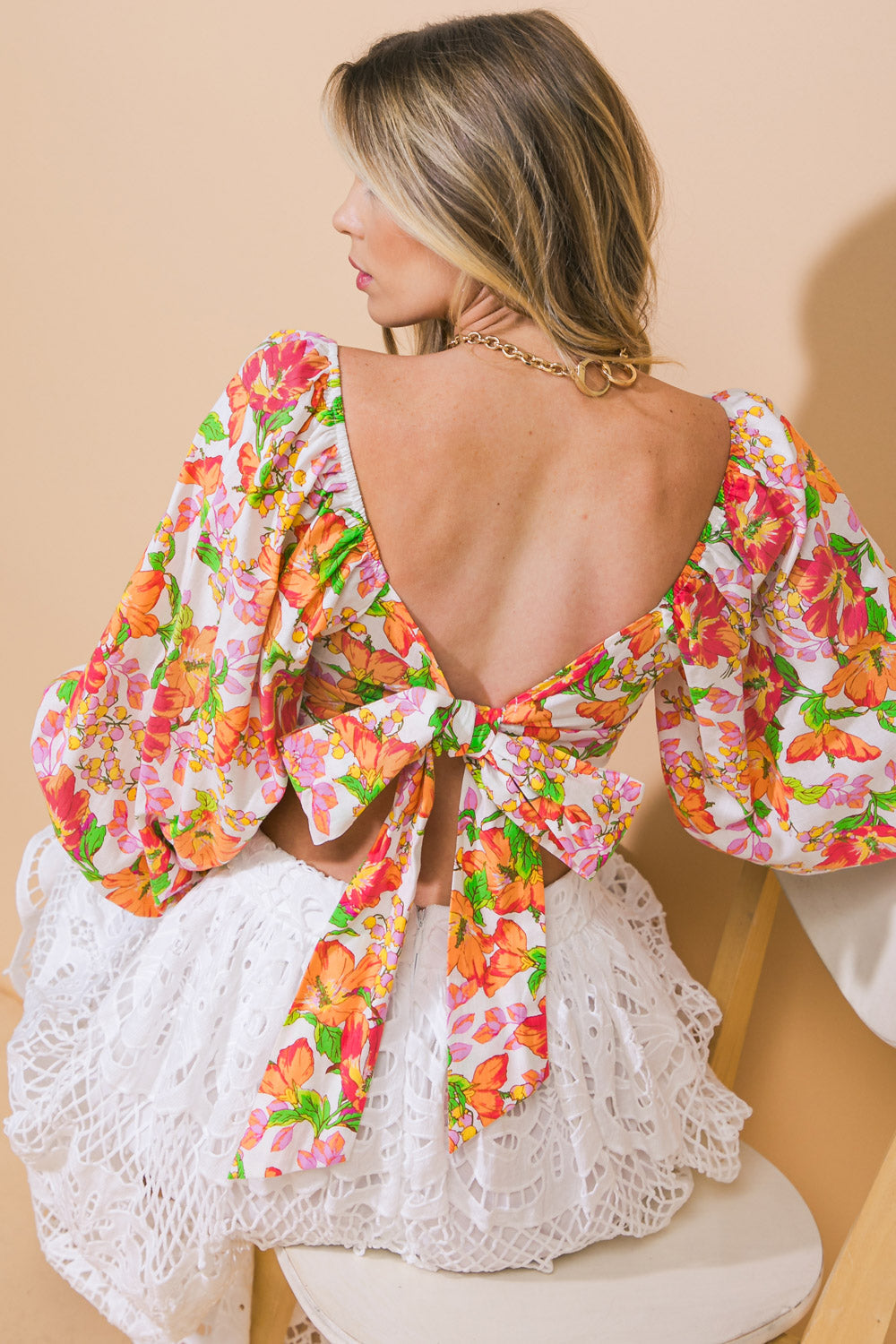 ALL OF MY LOVE WOVEN TOP AND SKORT SET - MaraFormigone