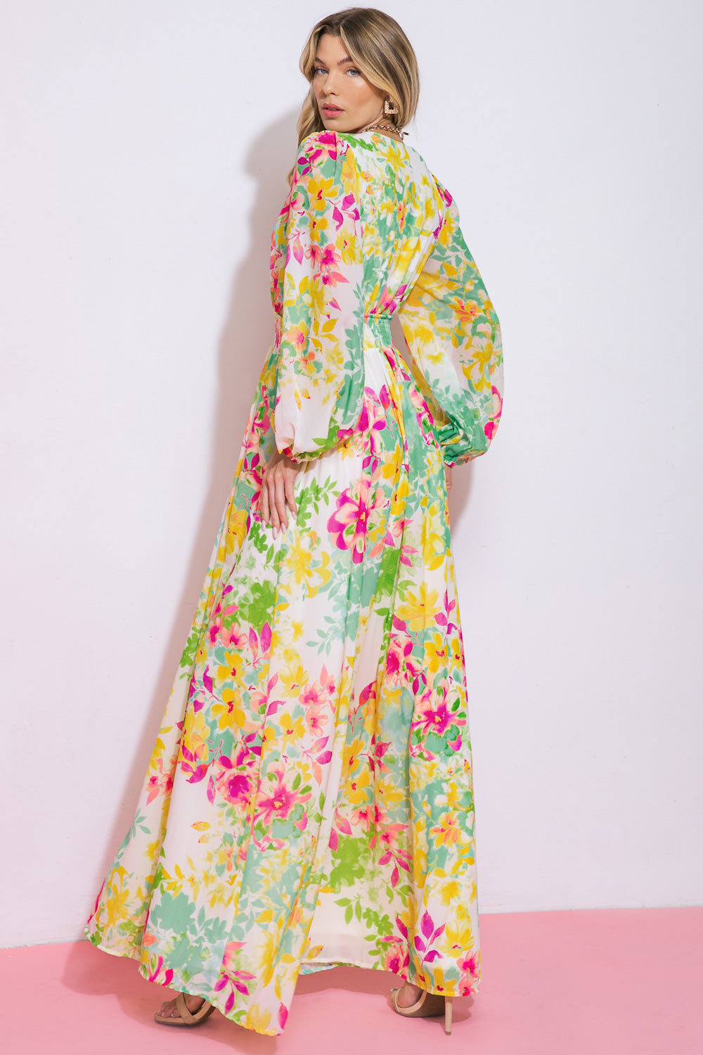 I AIN'T WORRIED WOVEN MAXI DRESS - MaraFormigone