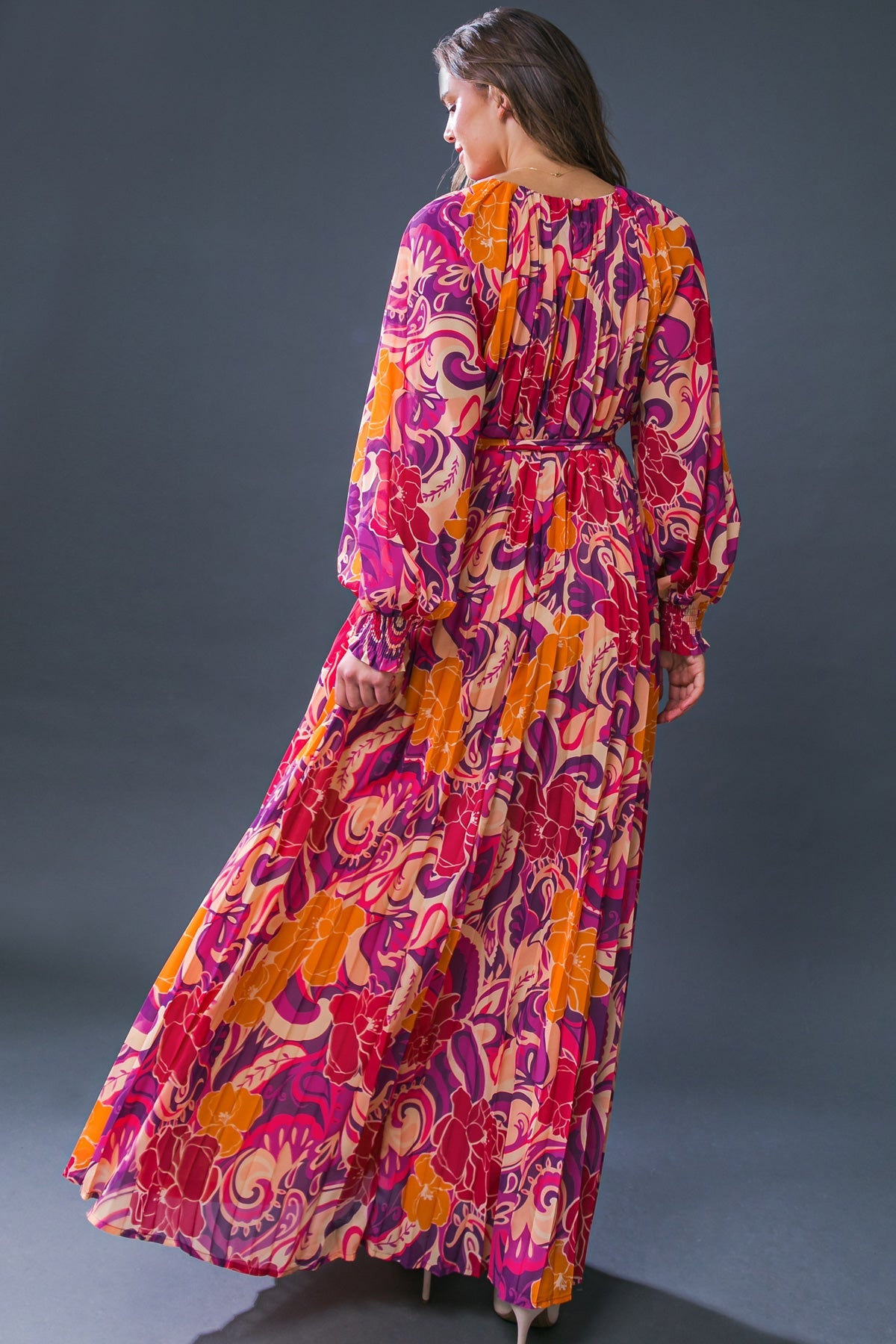 CHANGING LOCATIONS WOVEN MAXI DRESS - MaraFormigone