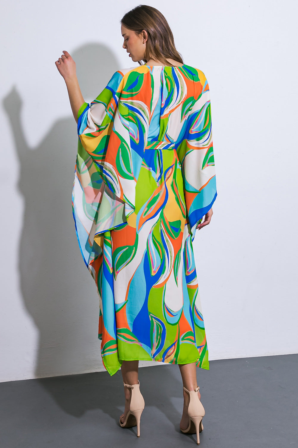 A BEAUTIFUL SIGHT WOVEN KAFTAN DRESS - MaraFormigone