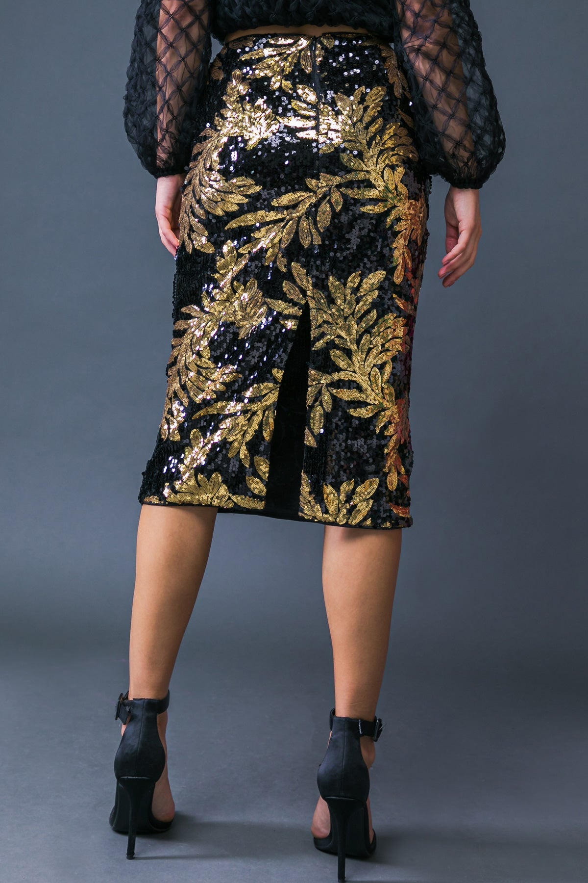 PARTE DA MINHA HISTÓRIA SAIA DE PAETÊS