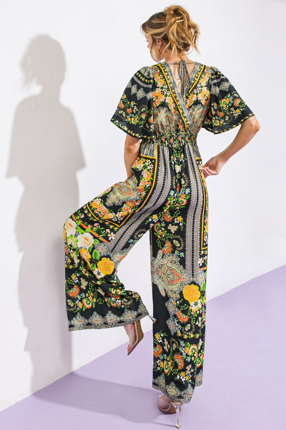 COASTAL BREEZE WOVEN JUMPSUIT - MaraFormigone