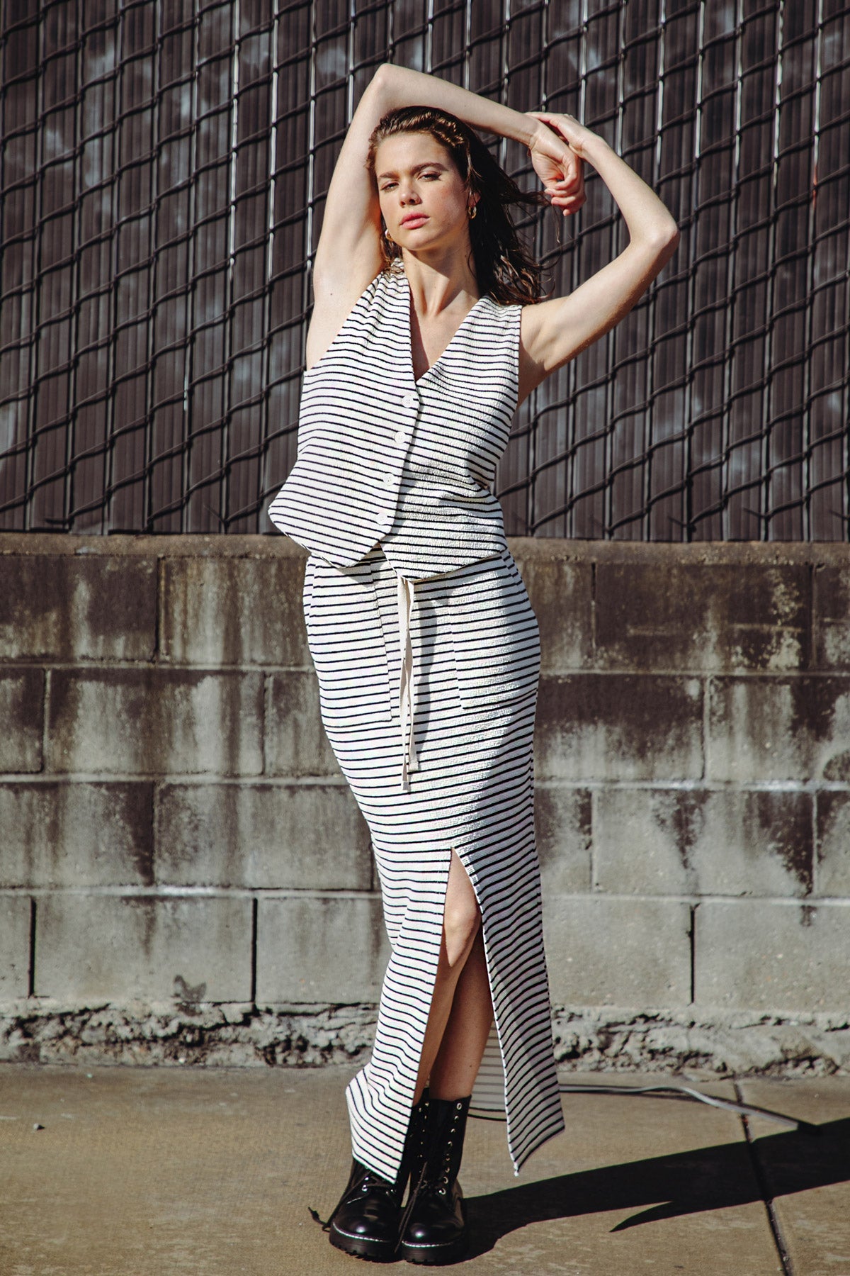 FALDA DE PUNTO MUY A LA MODA