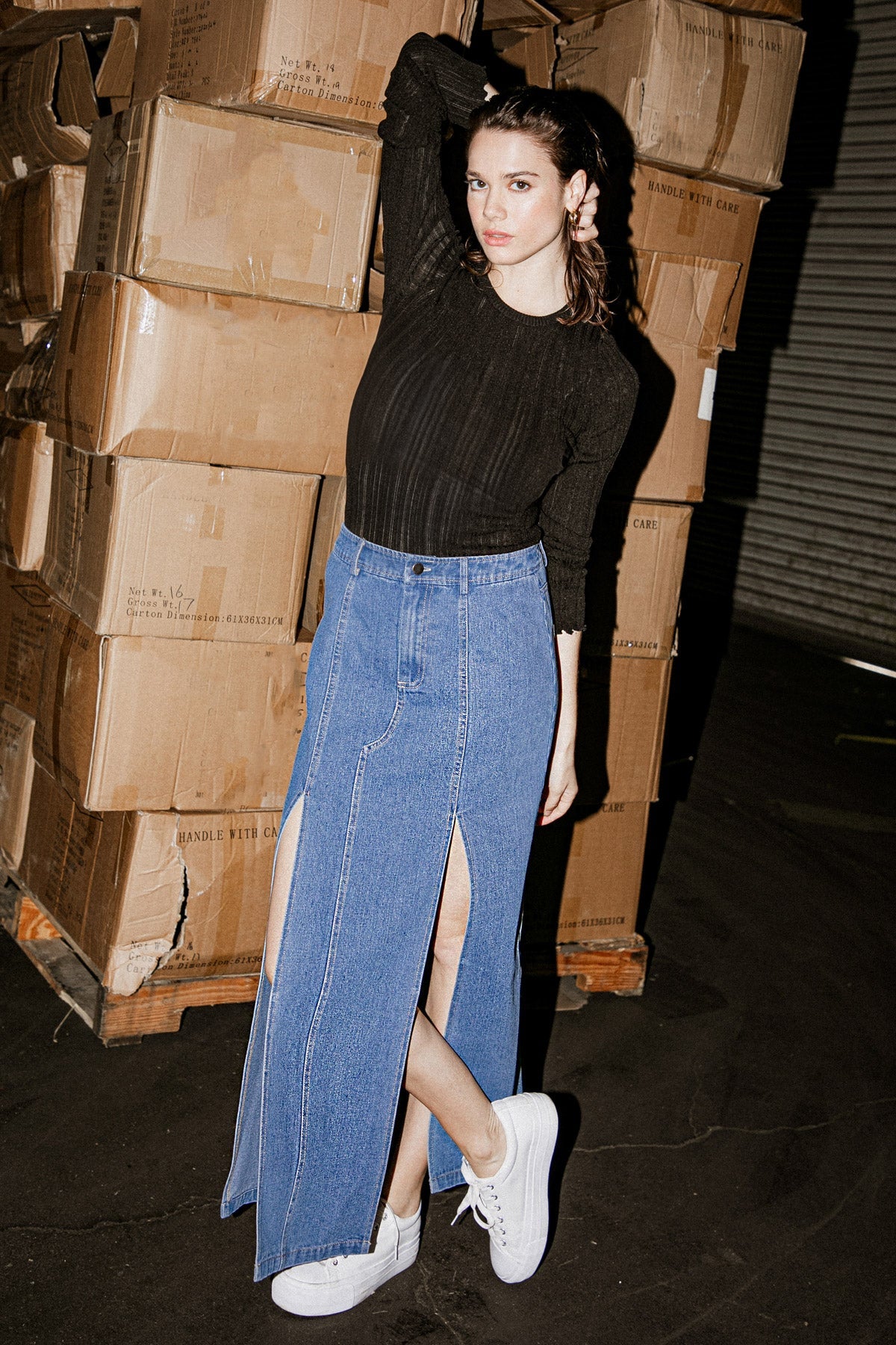 SAIA MIDI JEANS "SWEET TALKING"