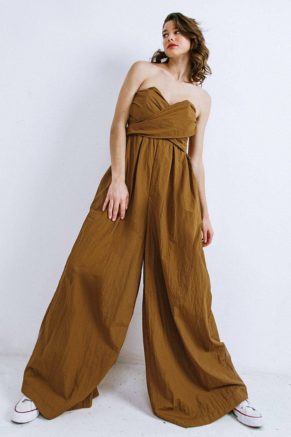 THINK ABOUT ME WOVEN JUMPSUIT - MaraFormigone