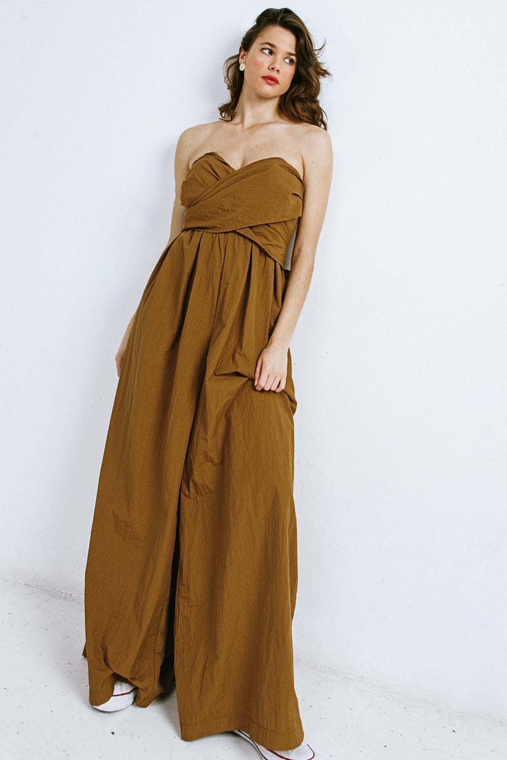 THINK ABOUT ME WOVEN JUMPSUIT - MaraFormigone