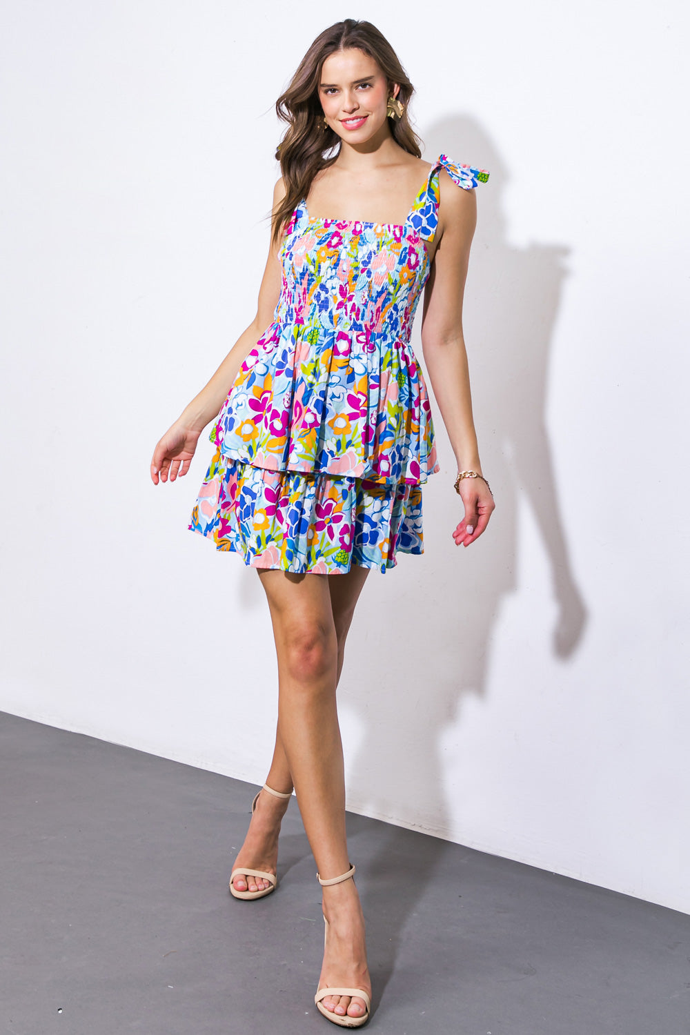 WITHOUT FAIL WOVEN MINI DRESS - MaraFormigone