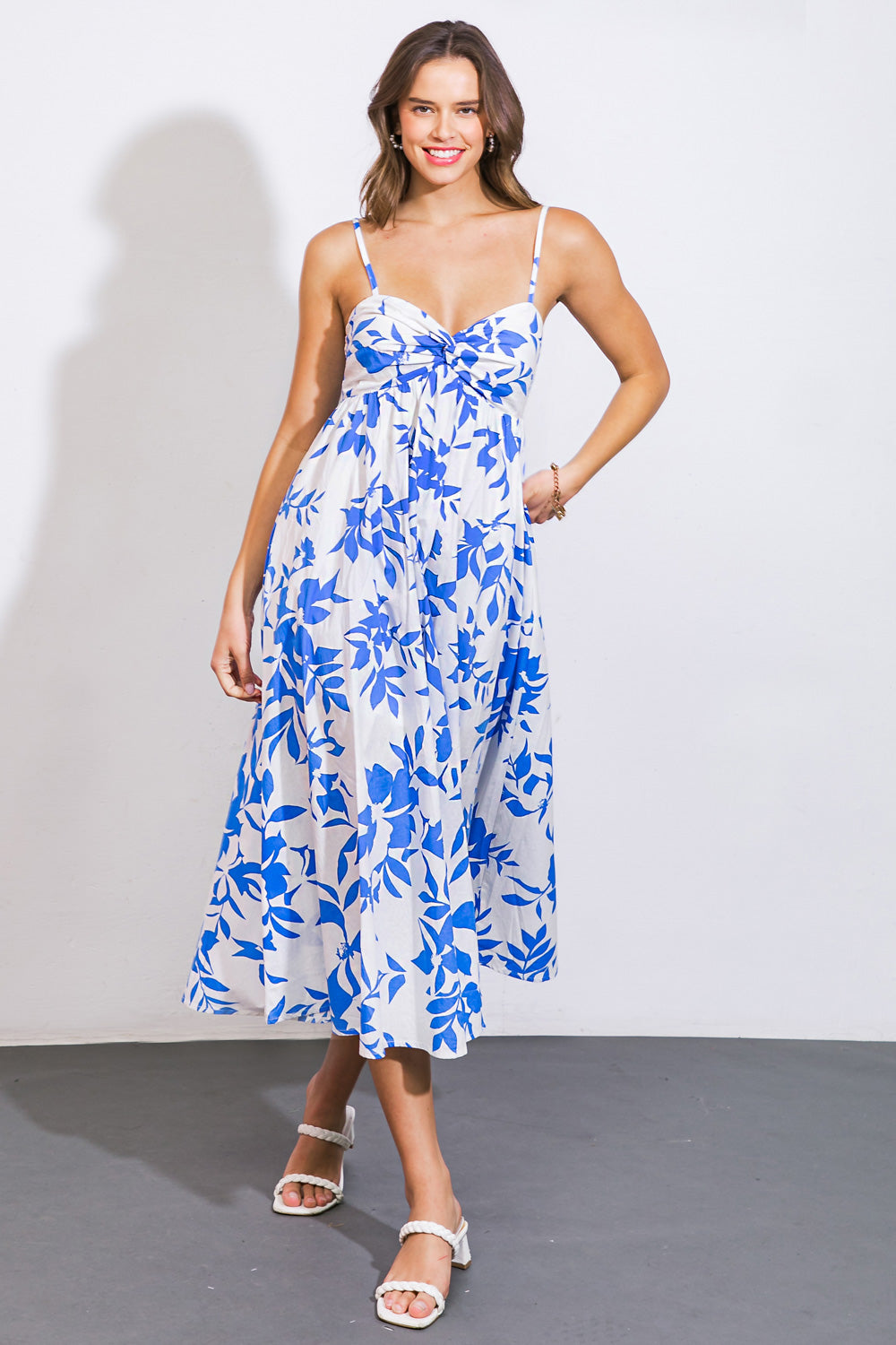 VESTIDO MIDI DE TECIDO HIBERNATION ATIVO