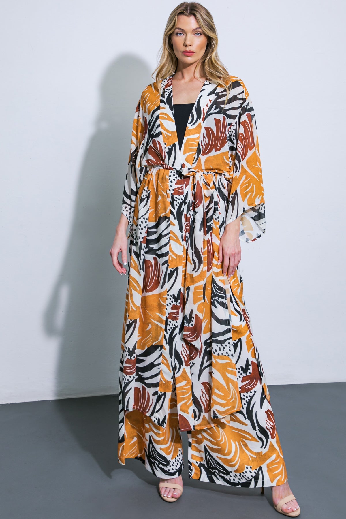 KIMONO MIDI TECIDO ONDE O VENTO