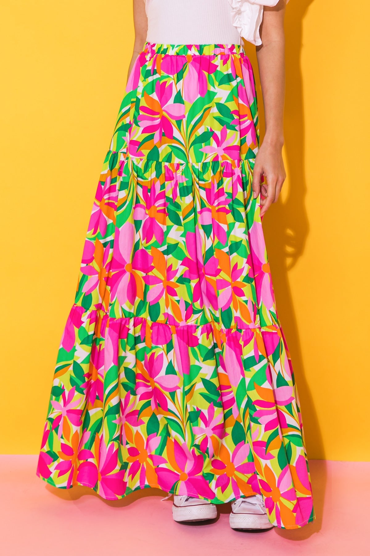 WEEKEND IN NAPA POPLIN SKIRT - MaraFormigone