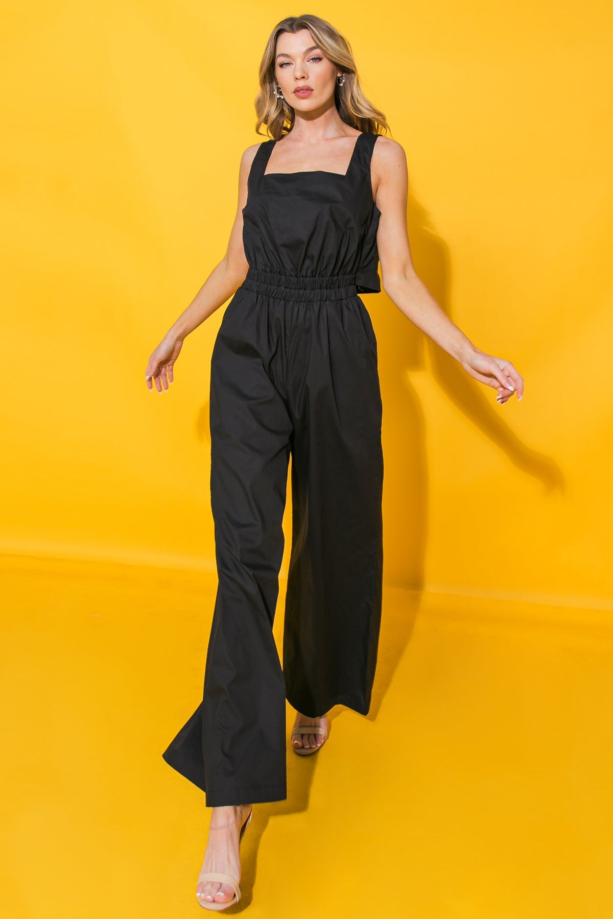 LIFE WITH YOU POPLIN JUMPSUIT - MaraFormigone