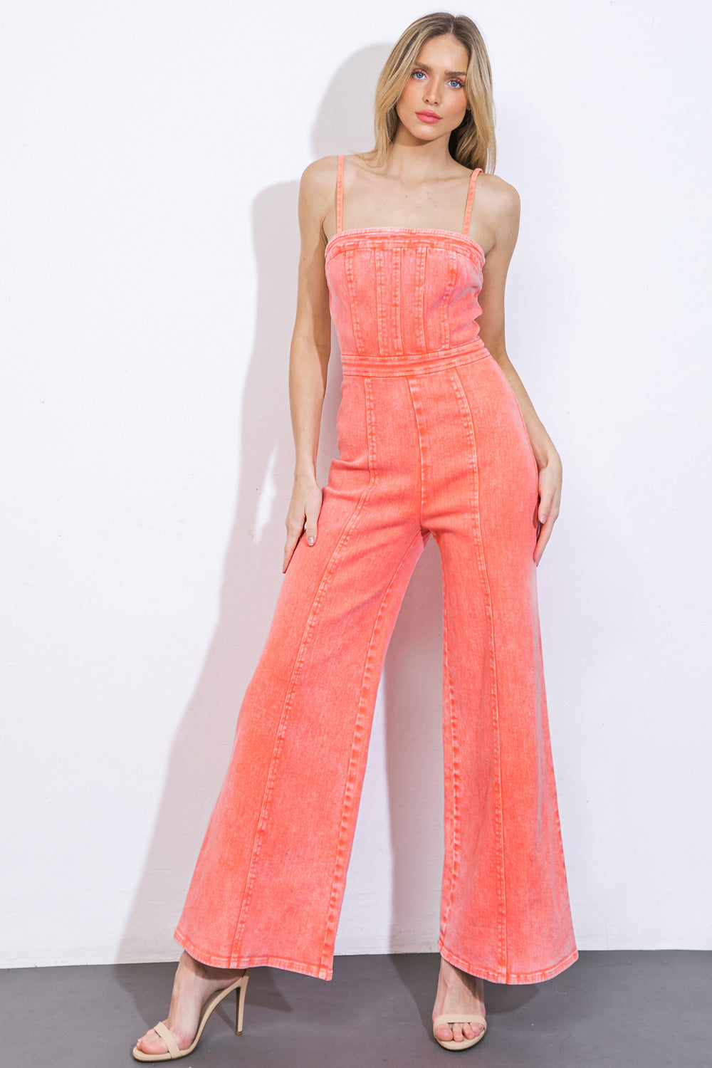 TOTALLY TRENDY TWILL JUMPSUIT - MaraFormigone