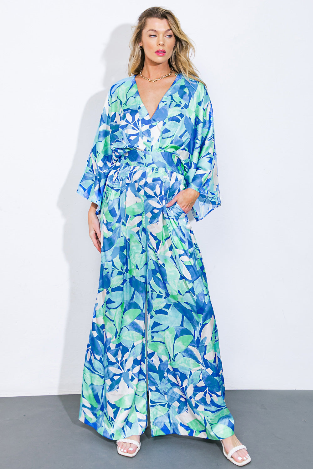 WIN THE CROWD WOVEN JUMPSUIT - MaraFormigone