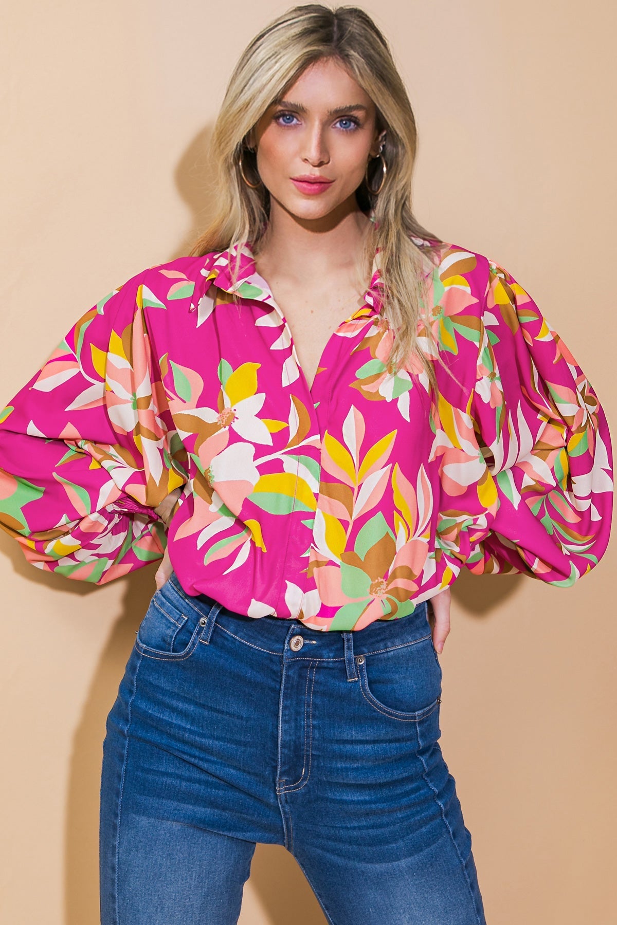 A CHILL MOMENT WOVEN TOP - MaraFormigone