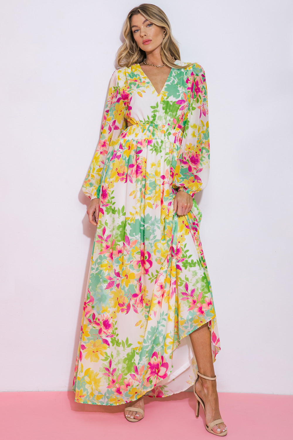 I AIN'T WORRIED WOVEN MAXI DRESS - MaraFormigone