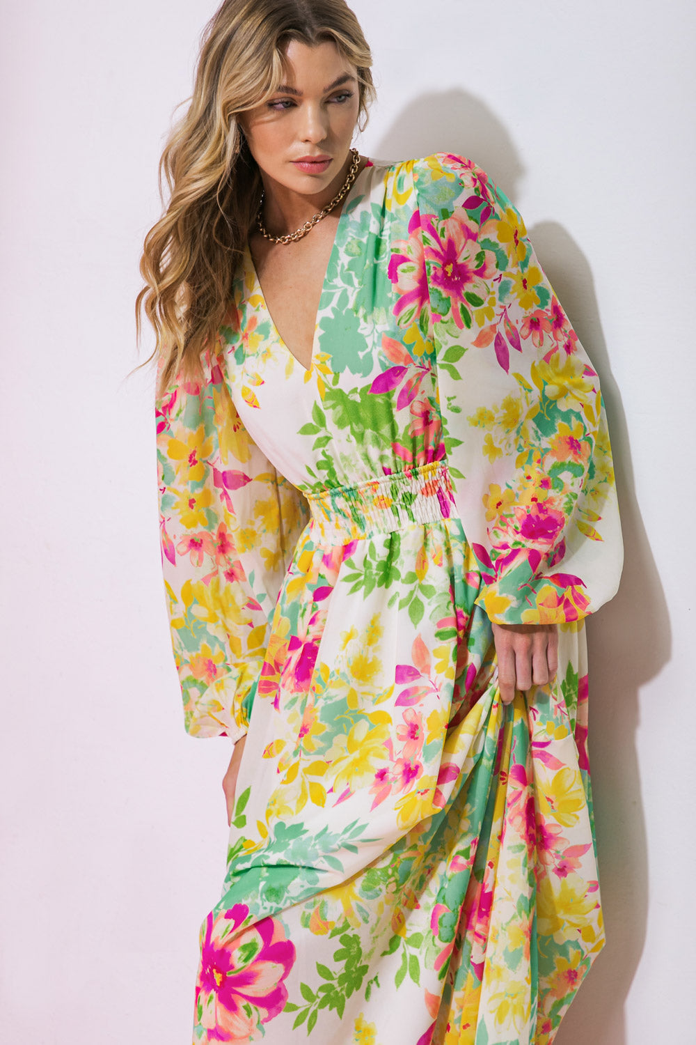 I AIN'T WORRIED WOVEN MAXI DRESS - MaraFormigone