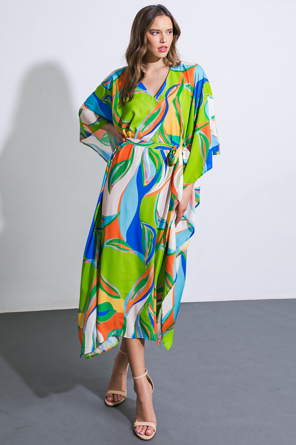A BEAUTIFUL SIGHT WOVEN KAFTAN DRESS - MaraFormigone