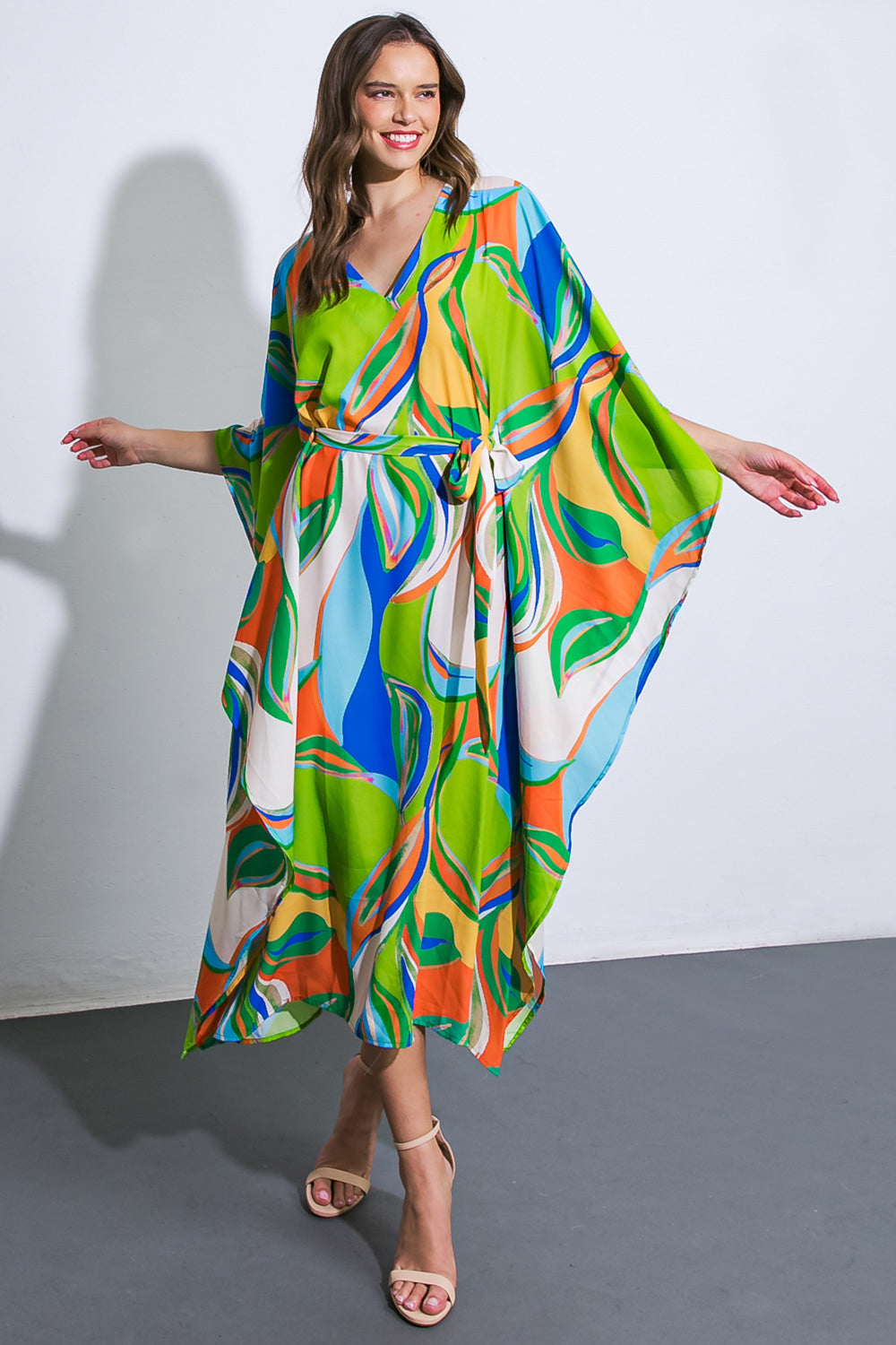A BEAUTIFUL SIGHT WOVEN KAFTAN DRESS - MaraFormigone