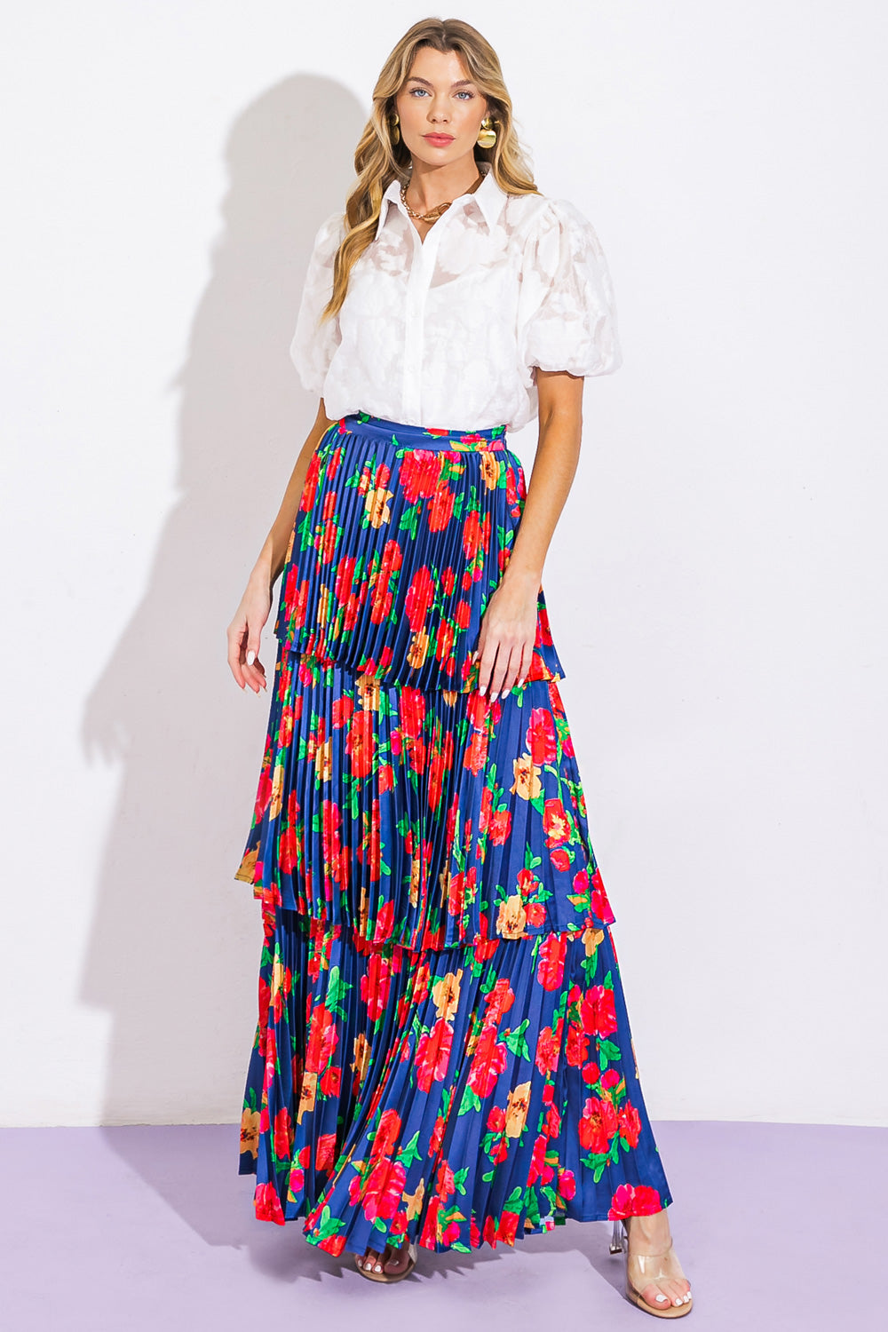UNFORGETTABLE MUSE WOVEN SKIRT - MaraFormigone
